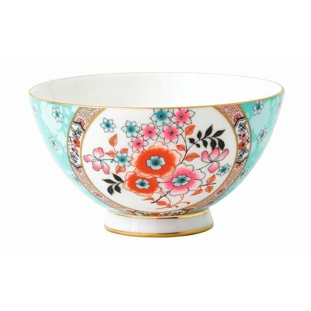 Wedgwood Wonderlust Camellia Bowl 11 cm Boîte-cadeau, turquoise