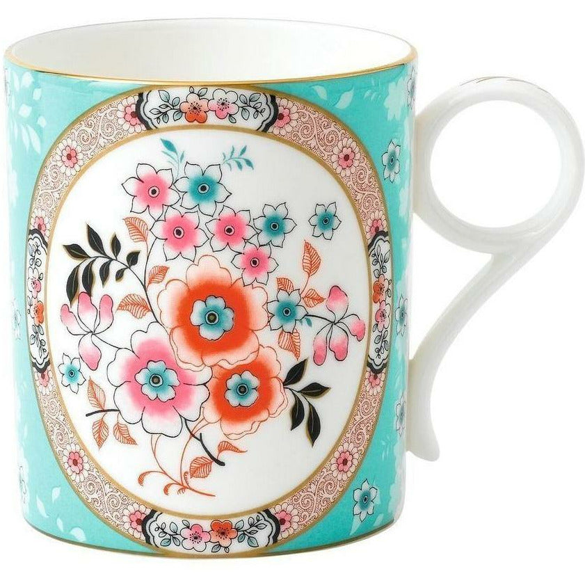 Wedgwood Wonderlust Camellia krus 0,2 l gaveæske, turkis