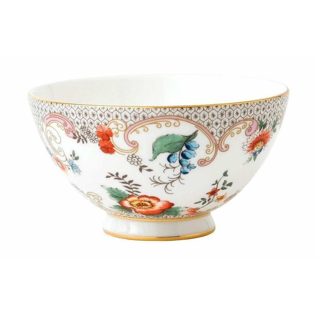 Wedgwood Wonderlust Rococo Flowers Bowl 11 cm gaveæske, hvid