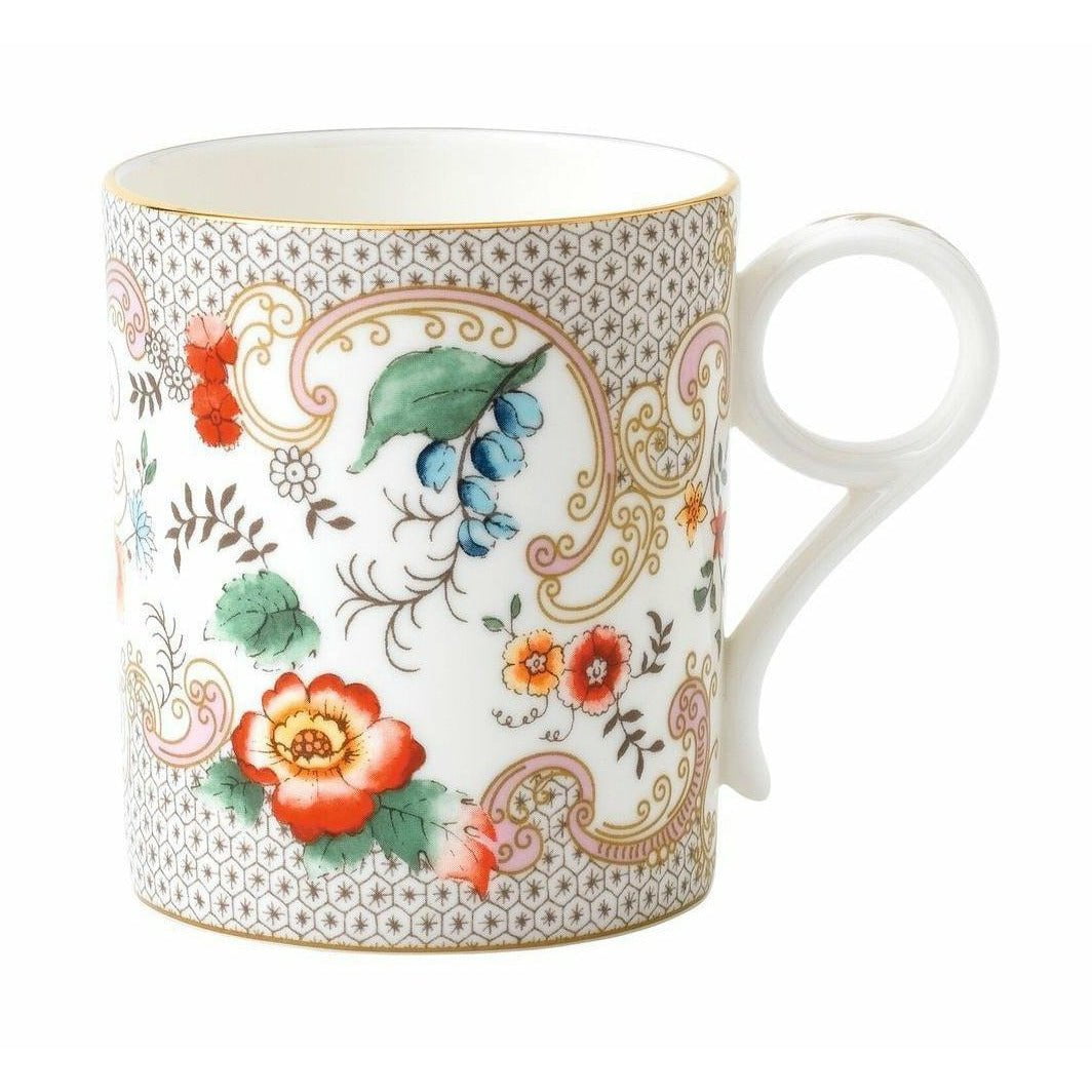 Wedgwood Wonderlust Rococo Flowers Taza 0,2 L Caja de regalo, blanco