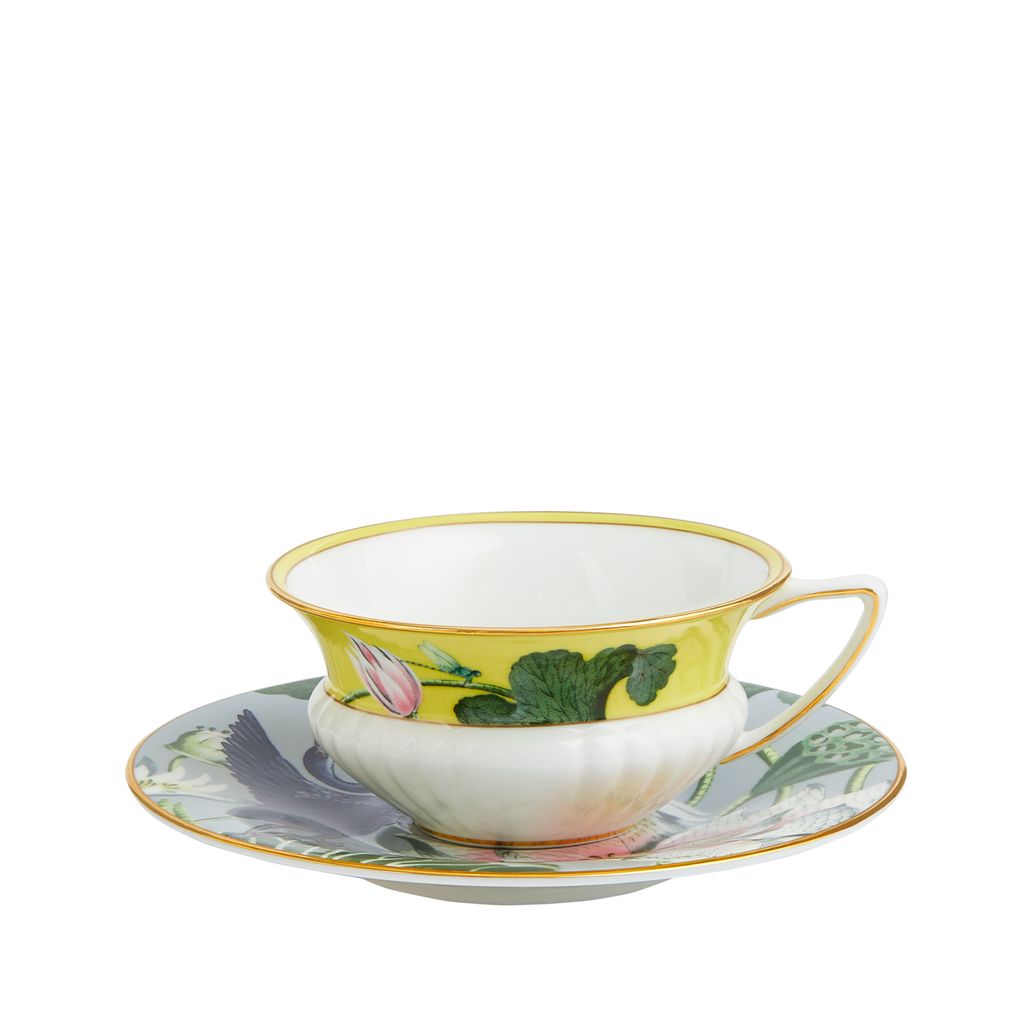 [product_category]-Wedgwood Wonderlust Waterlily Teacup & Saucer 140 Ml-Wedgwood-701587442206-1057268-WED-2