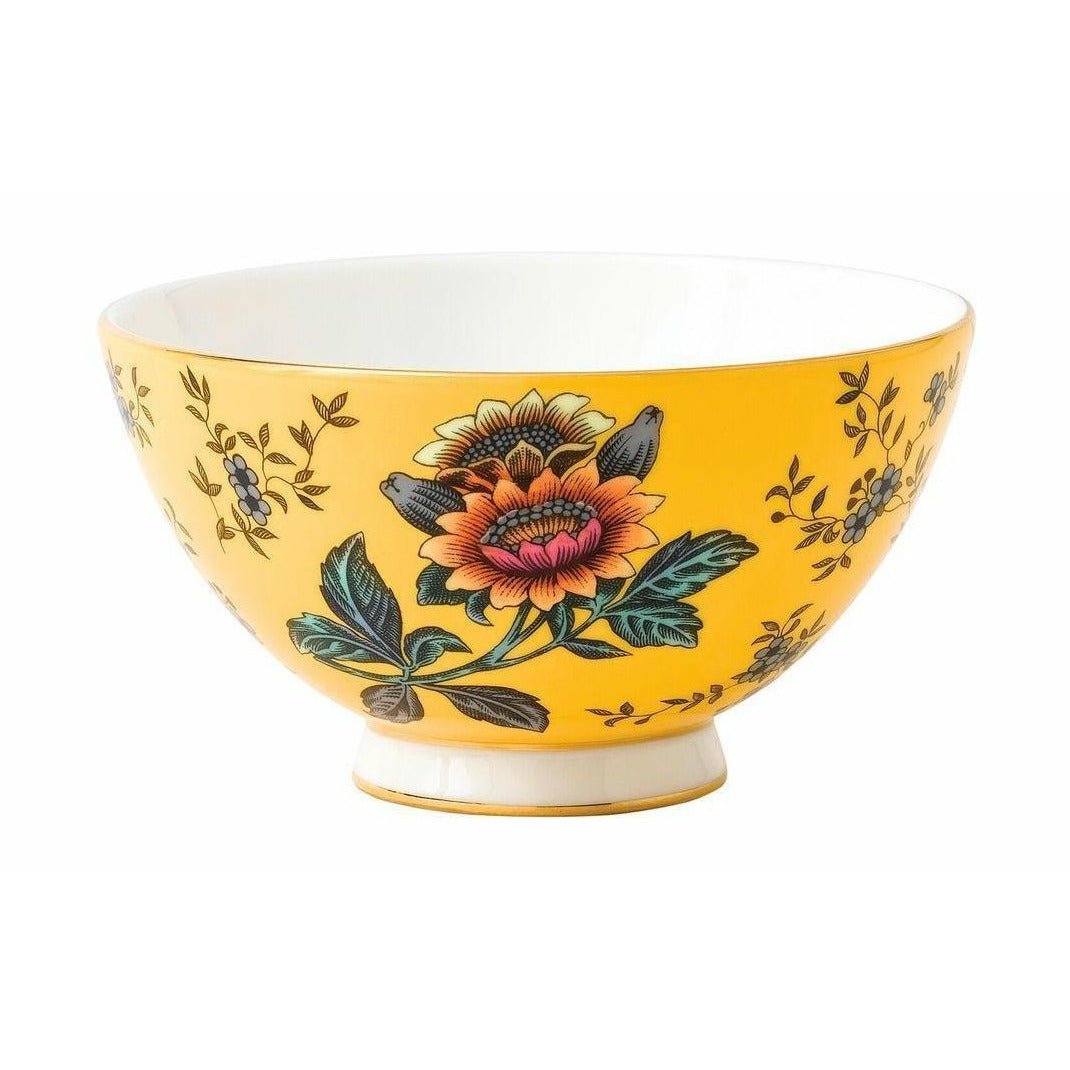 Wedgwood Wonderlust Yellow Tonquin Bowl 11 cm presentask, gul