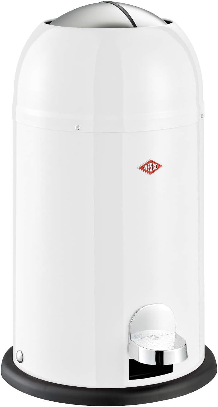 Wesco Kickmasmaster Junior 12 litres, blanc