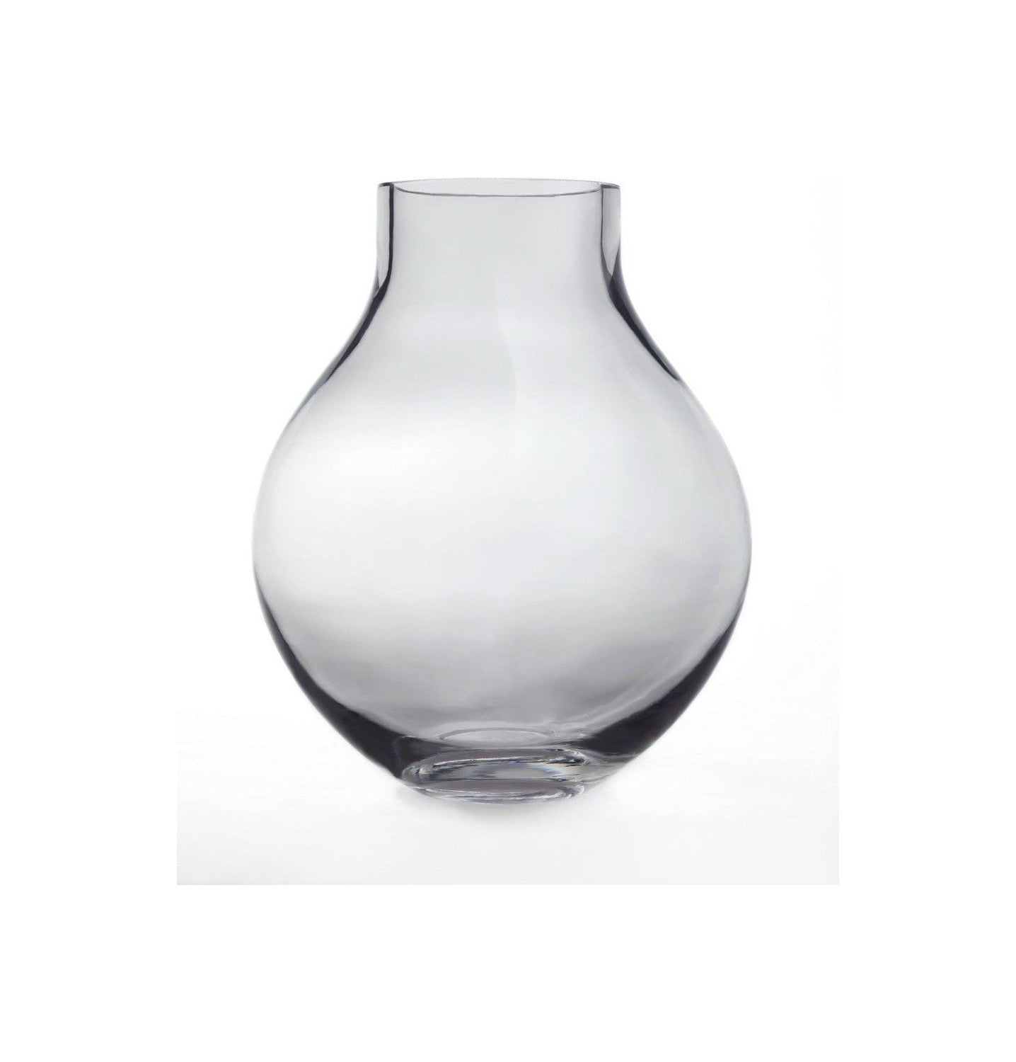 Vase en verre XL en forme de bulbe, 36 cm de haut, Envie 36tr, 9 mm d'épaisseur