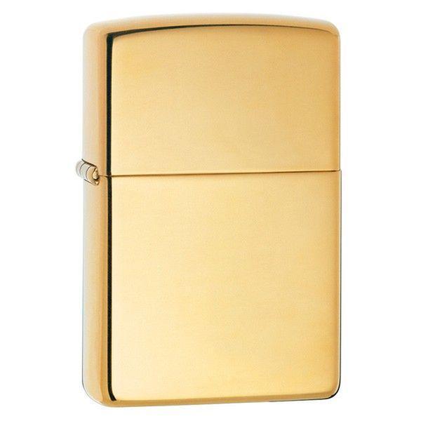 Zippo Armor High Polish Brass Lighter