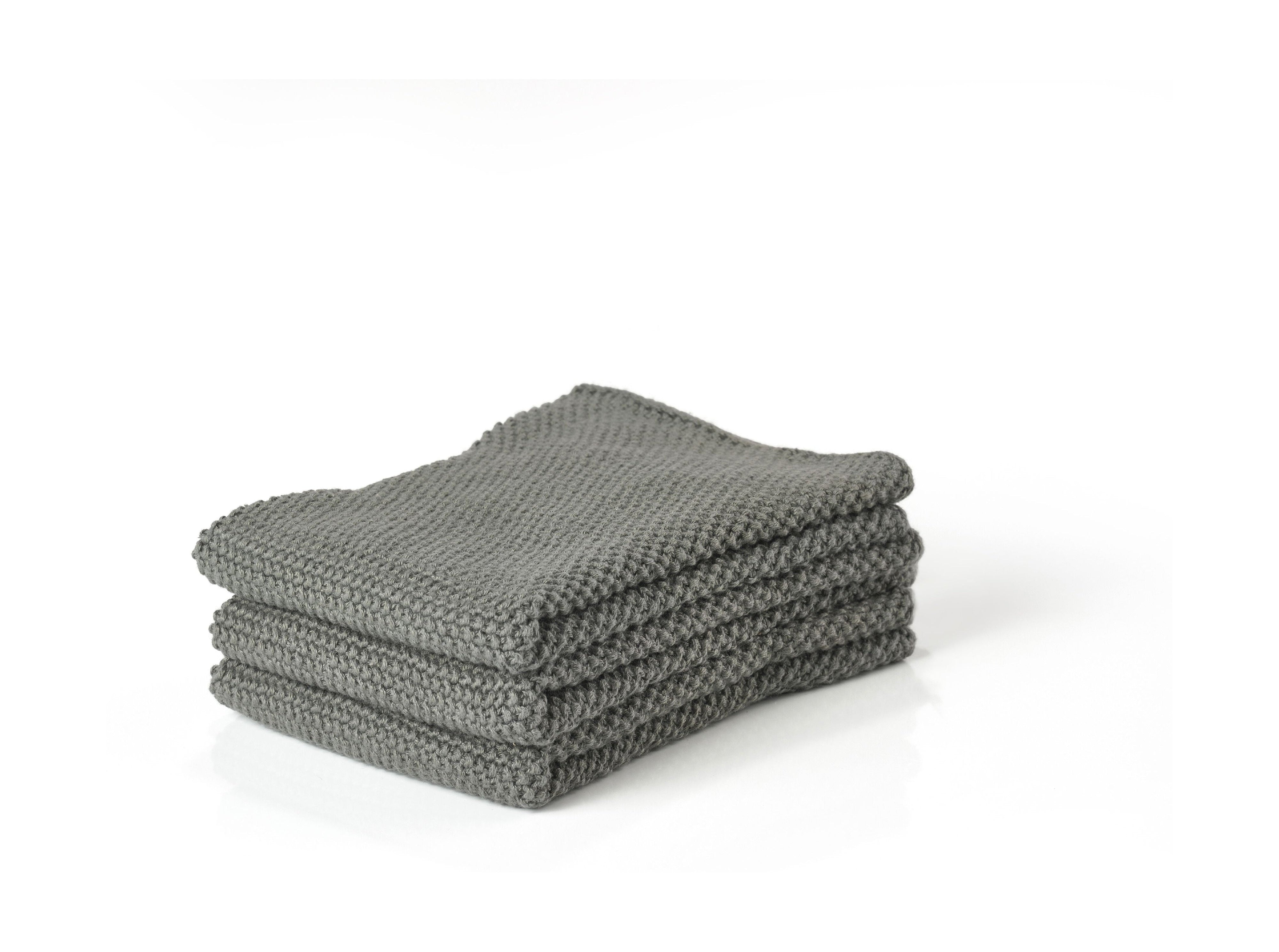 [product_category]-Zone Denmark Cleaning Cloth Set Of 3, Olive Green-Zone Denmark-5722000290827-29082-ZON-3