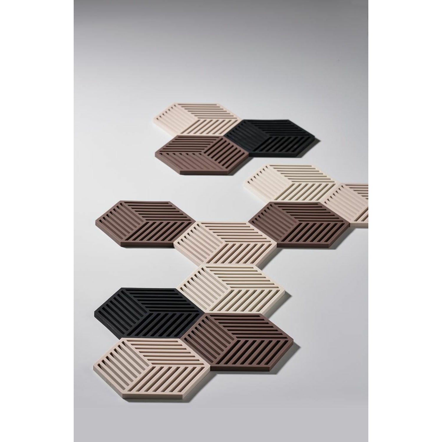 [product_category]-Zone Denmark Hexagon Coaster, Desert-Zone Denmark-5722000124276-12427-ZON-2