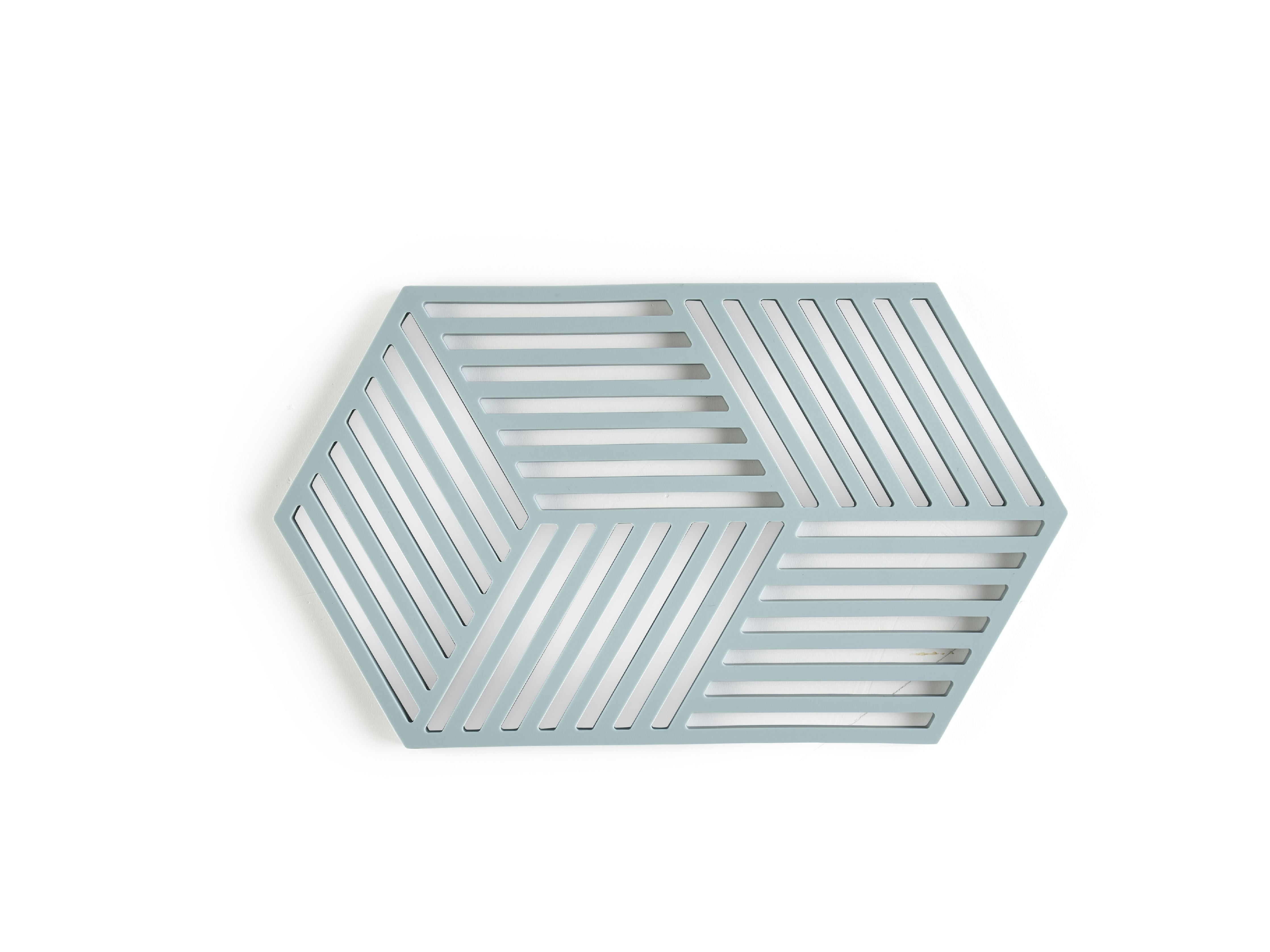 [product_category]-Zone Denmark Hexagon Trivet 24 X 14 X 0,9 Cm, Fog Blue-Zone Denmark-5722000316152-31615-ZON-2