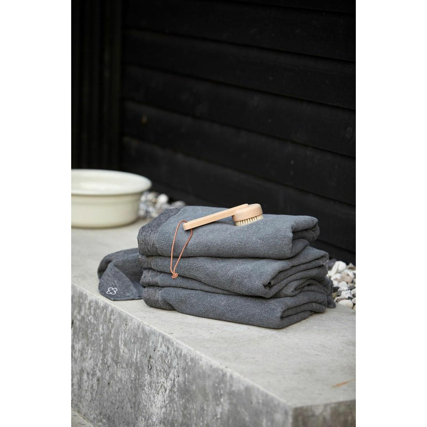 [product_category]-Zone Denmark Inu Spa Towel 100 X50 Cm, Grey-Zone Denmark-5722000130383-13038-ZON-2