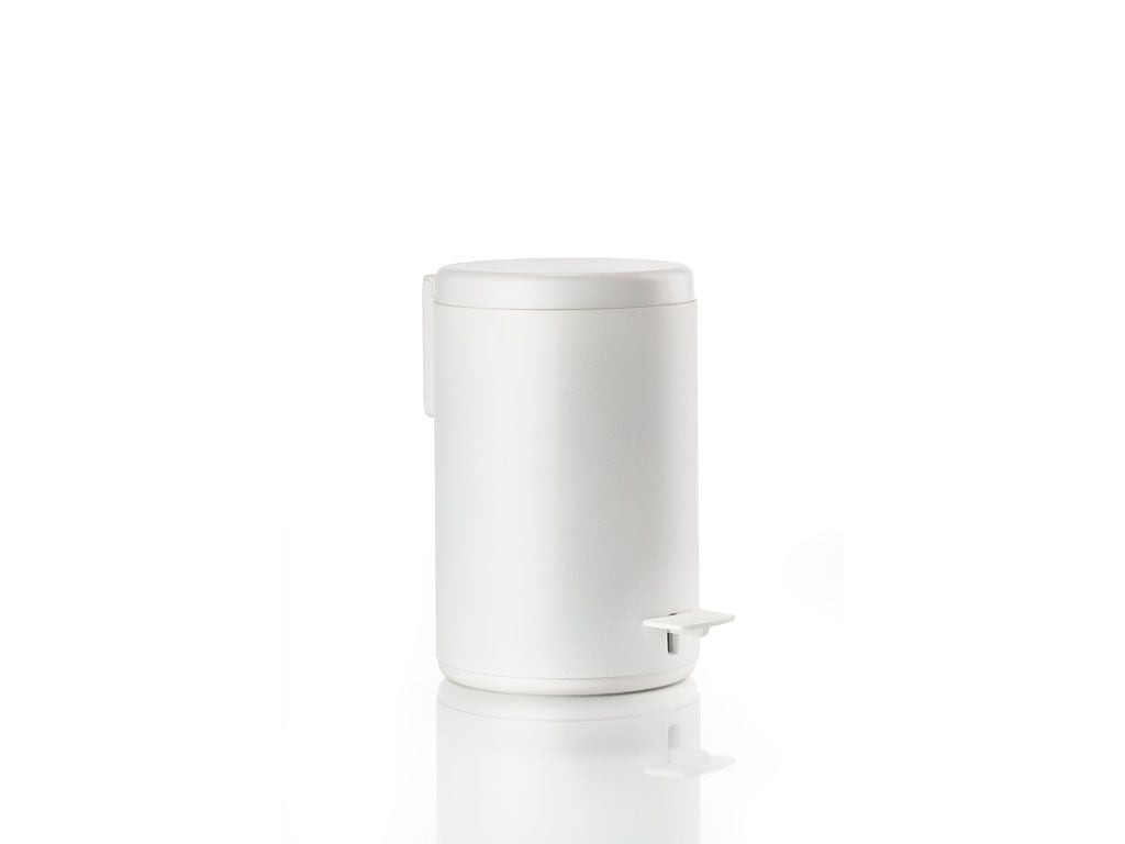 Zone Denmark Rim Pedal Bin 3 L, White