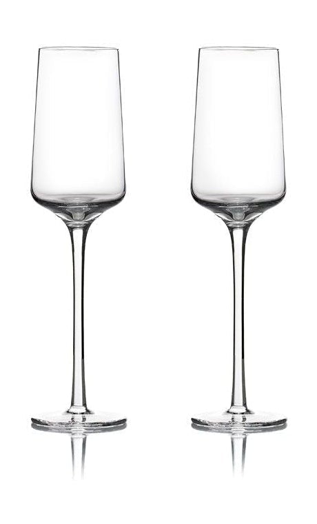 [product_category]-Zone Denmark Rocks Champagne Glass 21 Cl, Set Of 2, Clear-Zone Denmark-5722000244417-24441-ZON-1