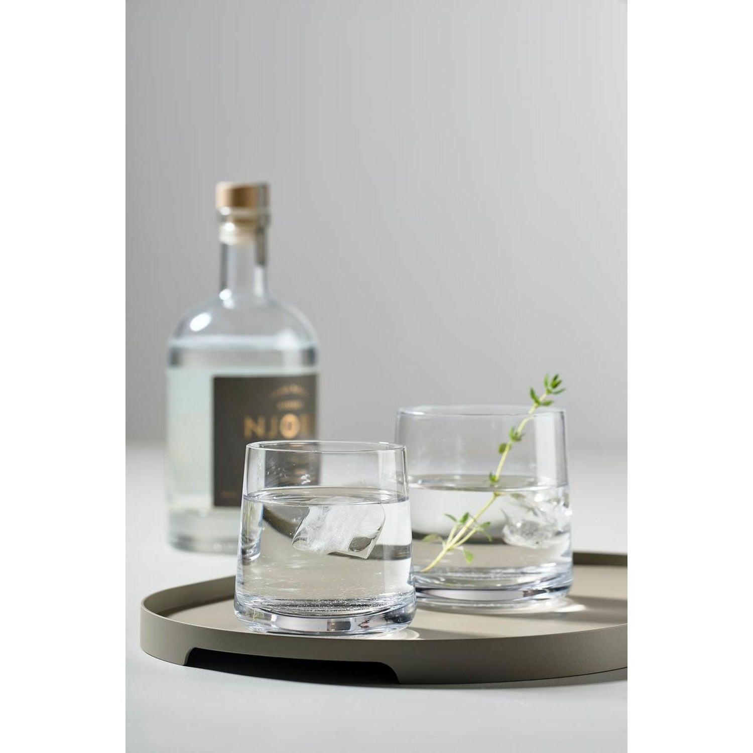 Zone Denmark Rocks Wideball Glass, 2 Pcs.