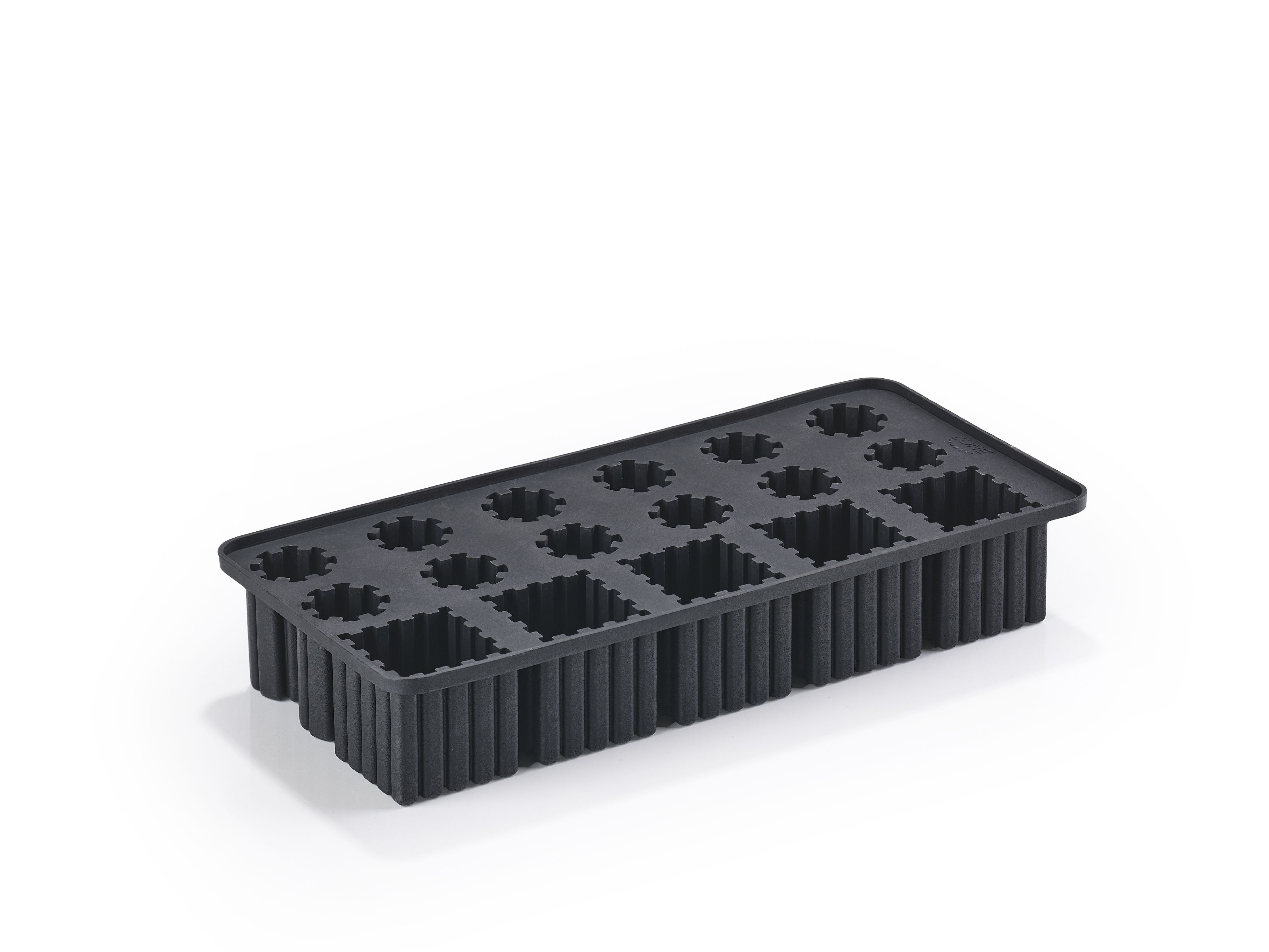 [product_category]-Zone Denmark Singles Ice Cube Tray, Black-Zone Denmark-5722000317647-31764-ZON-3