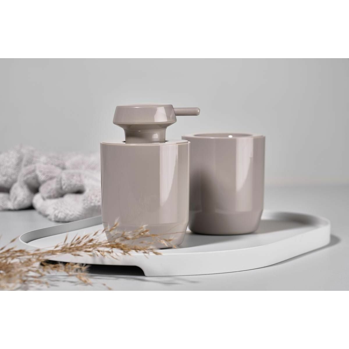 [product_category]-Zone Denmark Suii Soap Dispenser 0.2 L, Taupe-Zone Denmark-5722003321818-332181-ZON-3