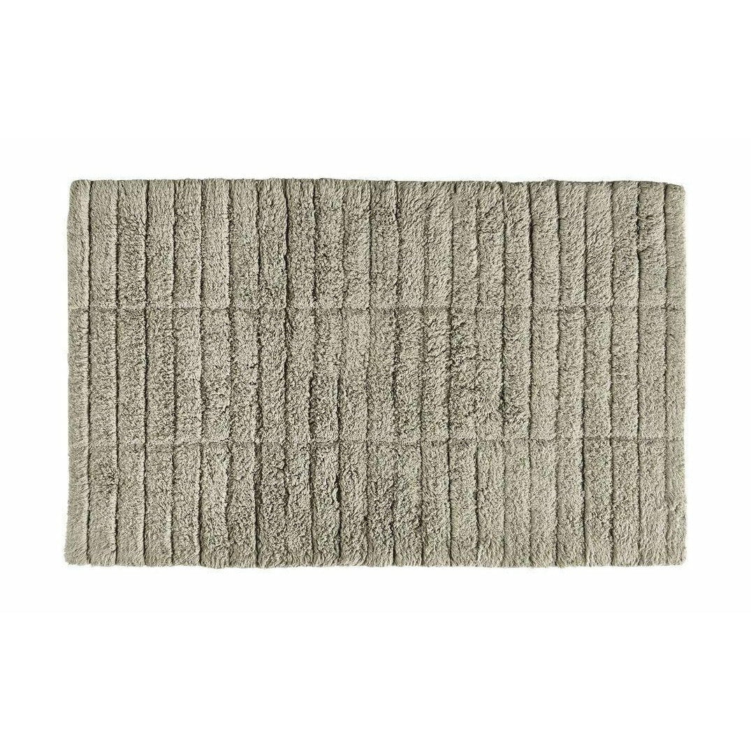 Zone Danemark Tiles Mat de bain, eucalyptus vert