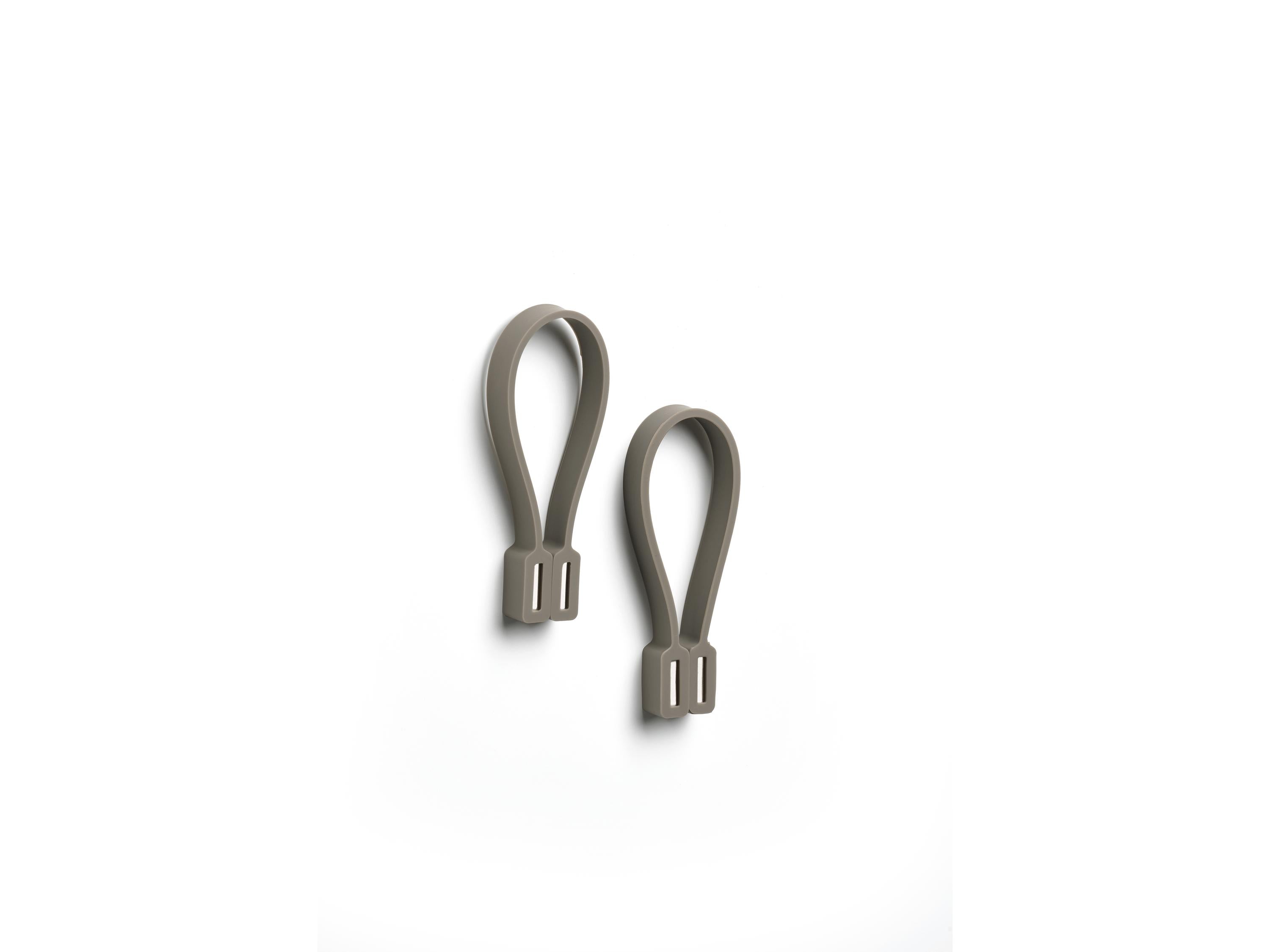 [product_category]-Zone Denmark Towel Rail 9 Cm 2 Pcs., Taupe-Zone Denmark-5722000279273-27927-ZON-2