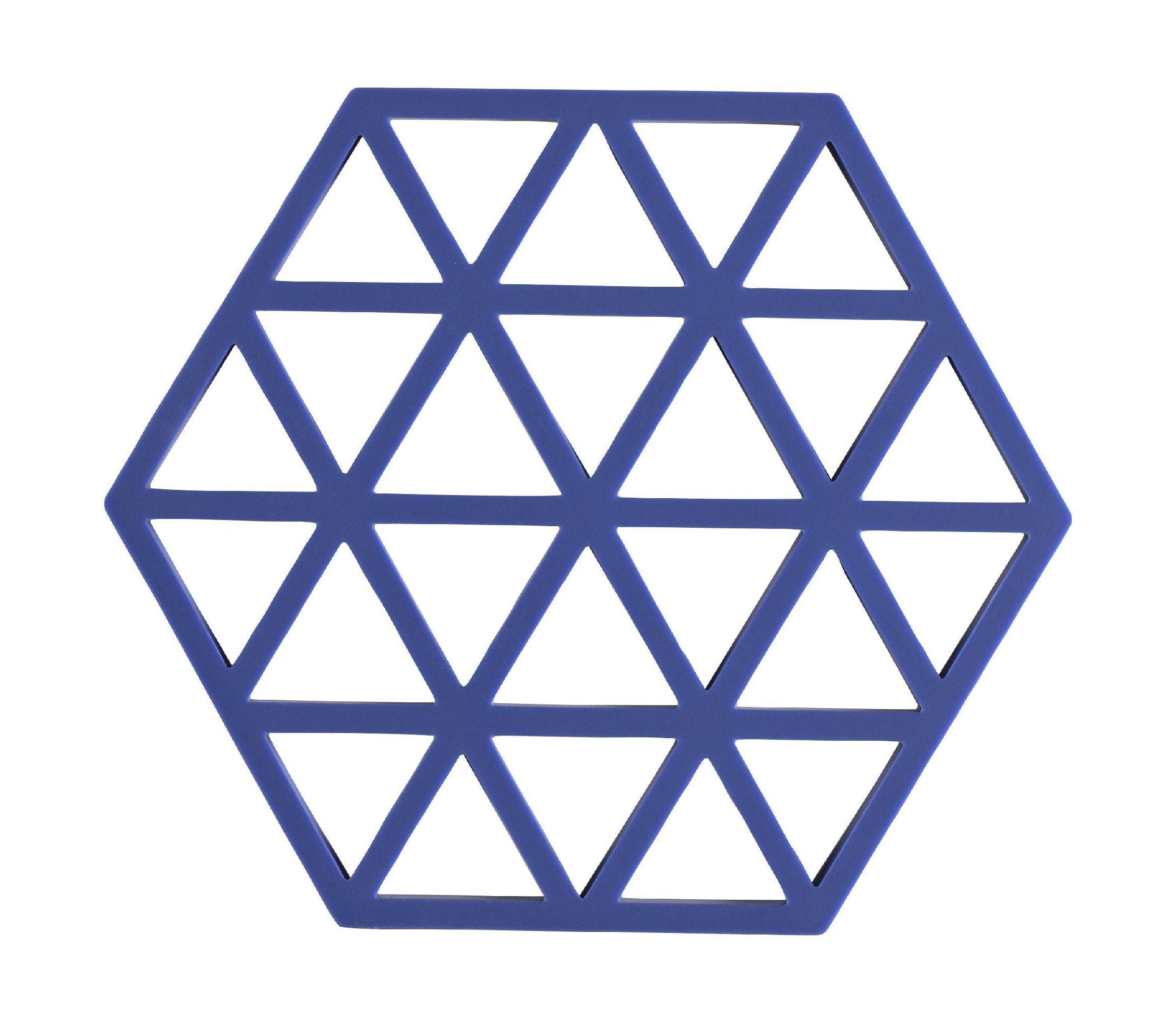 [product_category]-Zone Denmark Triangles Trivet 16 X 14 X 0,9 Cm, Indigo-Zone Denmark-5722000316022-31602-ZON-1