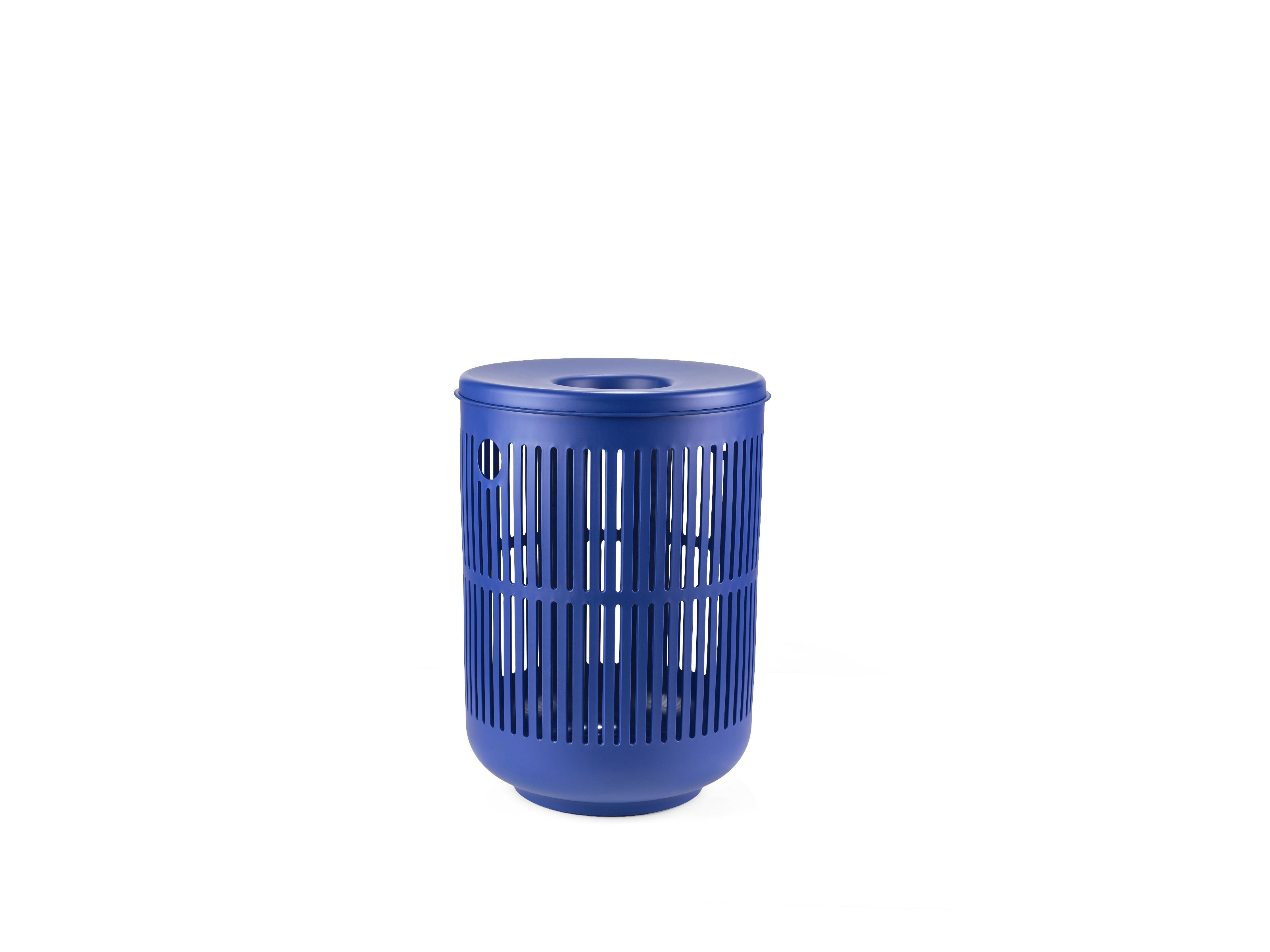 [product_category]-Zone Denmark Ume Laundry Basket 60 Liter, Indigo Blue-Zone Denmark-5722000315582-31558-ZON-4