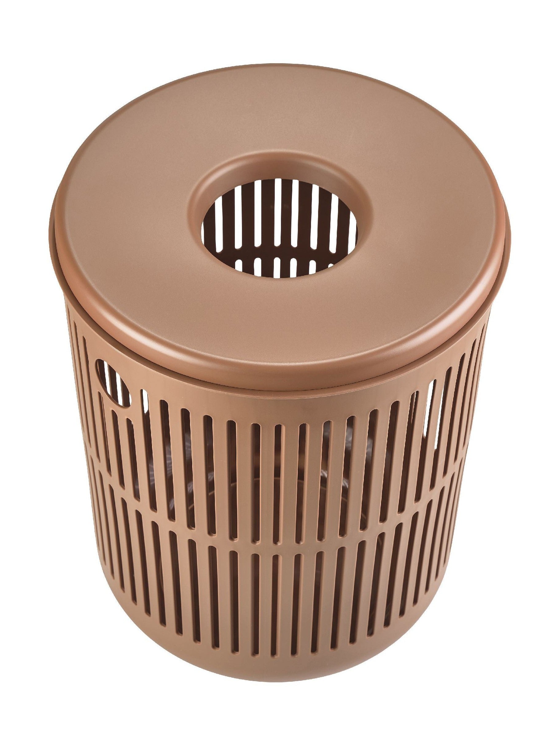 [product_category]-Zone Denmark Ume Laundry Basket 60 Liter, Terracotta-Zone Denmark-5722000315490-31549-ZON-1