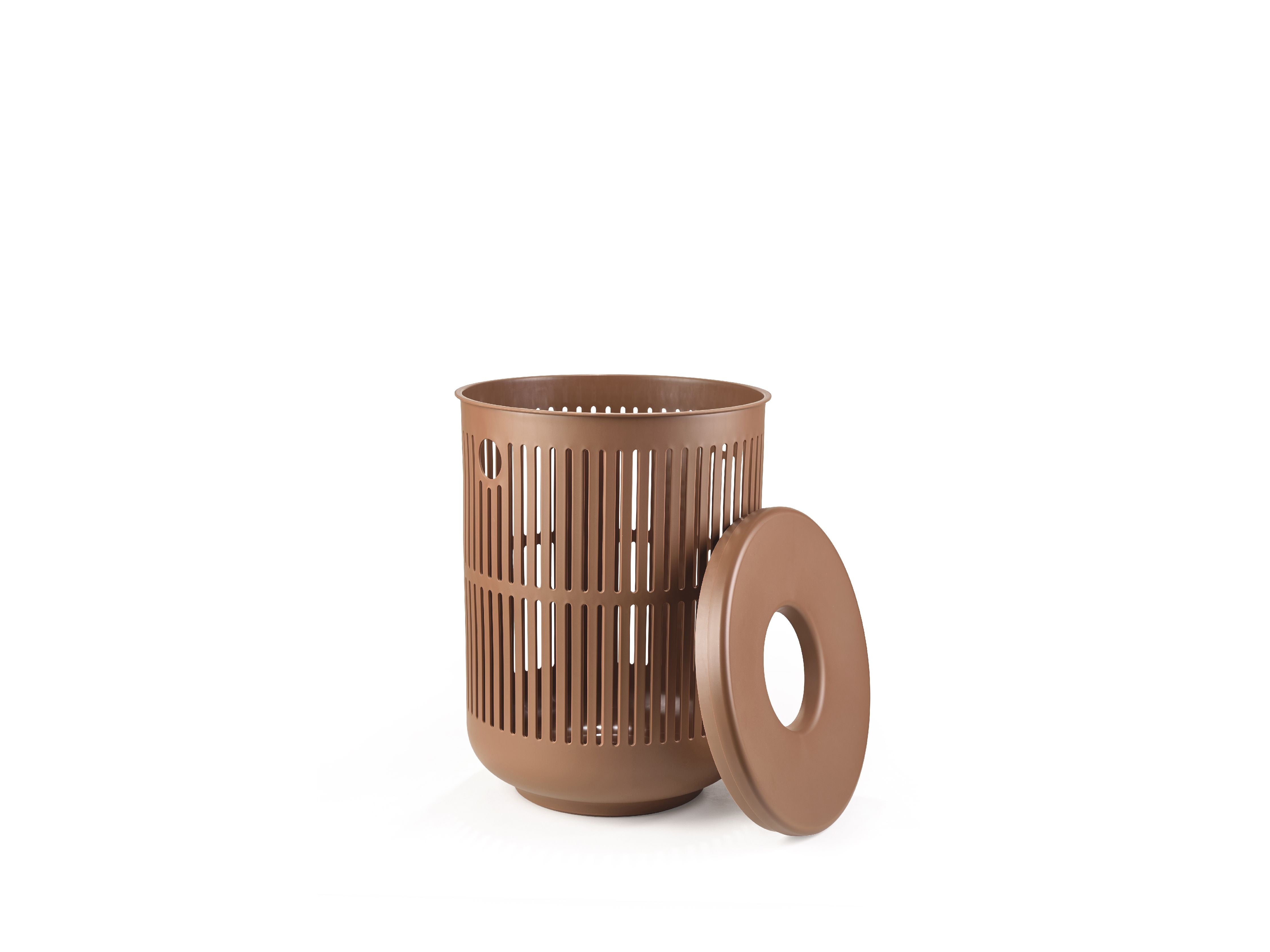 [product_category]-Zone Denmark Ume Laundry Basket 60 Liter, Terracotta-Zone Denmark-5722000315490-31549-ZON-2