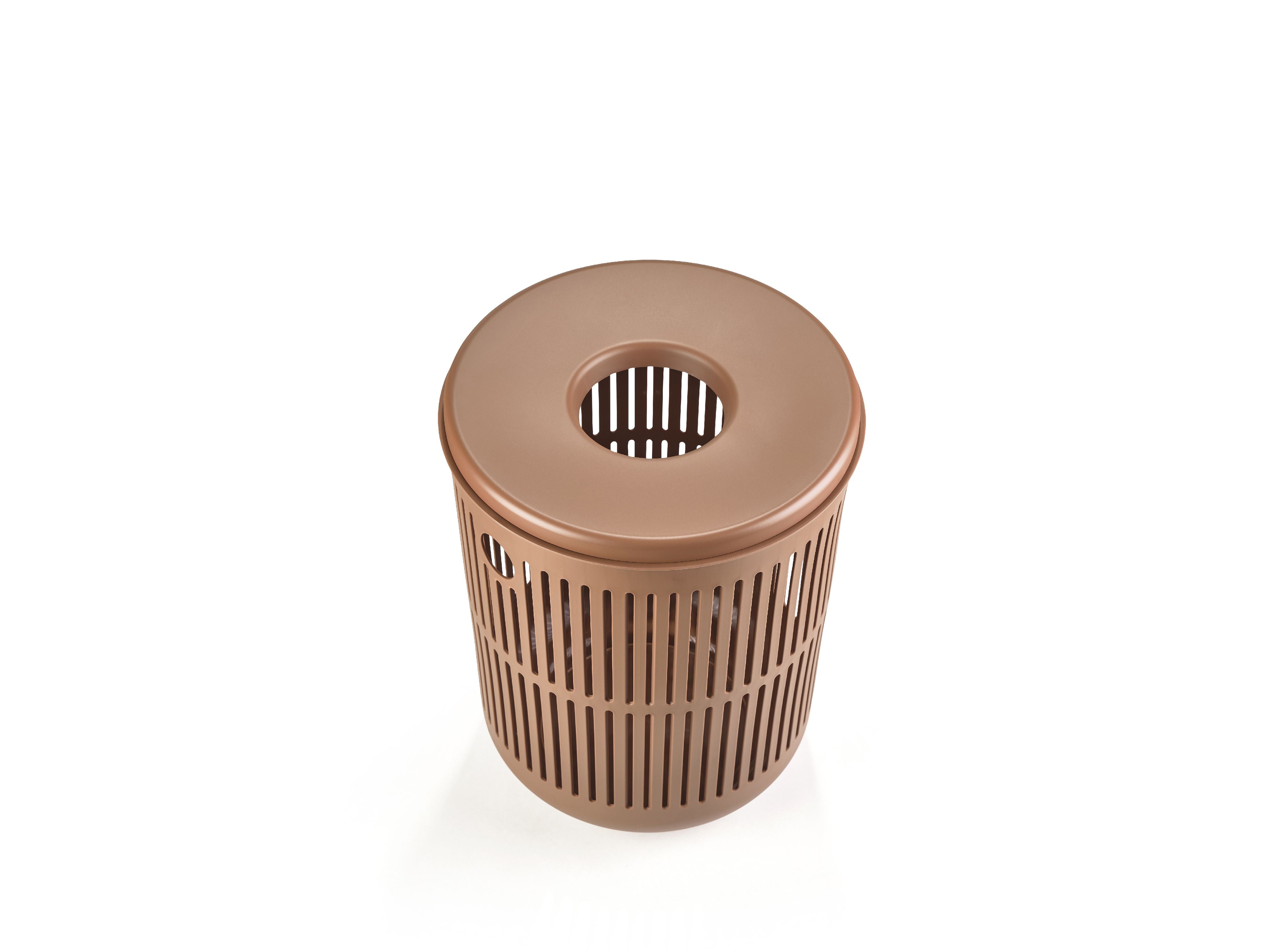 [product_category]-Zone Denmark Ume Laundry Basket 60 Liter, Terracotta-Zone Denmark-5722000315490-31549-ZON-6