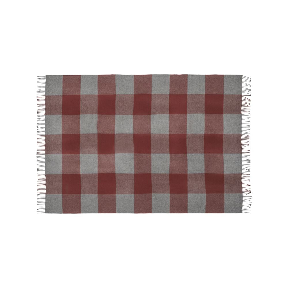 Silkeborg Uldspinderi Caracas Plaid 130x200 Cm, Beetroot