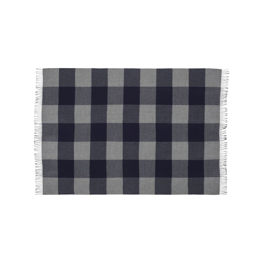 Silkeborg Uldspinderri Caracas Plaid 130x200 cm, Marina