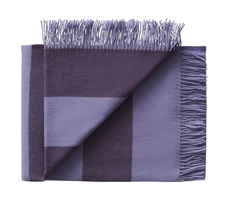 Silkeborg Uldspinderi Polychrome plaid 130x190 cm, lavendel/violet