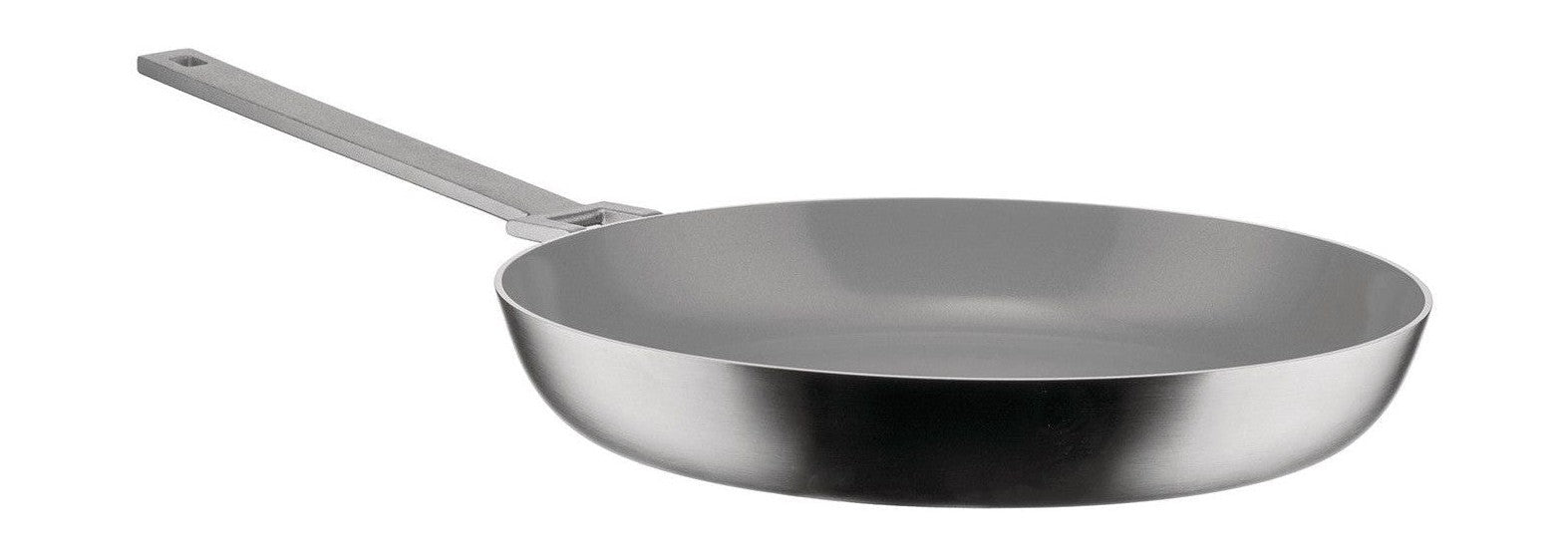 Alessi Convivio Frying Pan con un mango largo, Ø 28 cm
