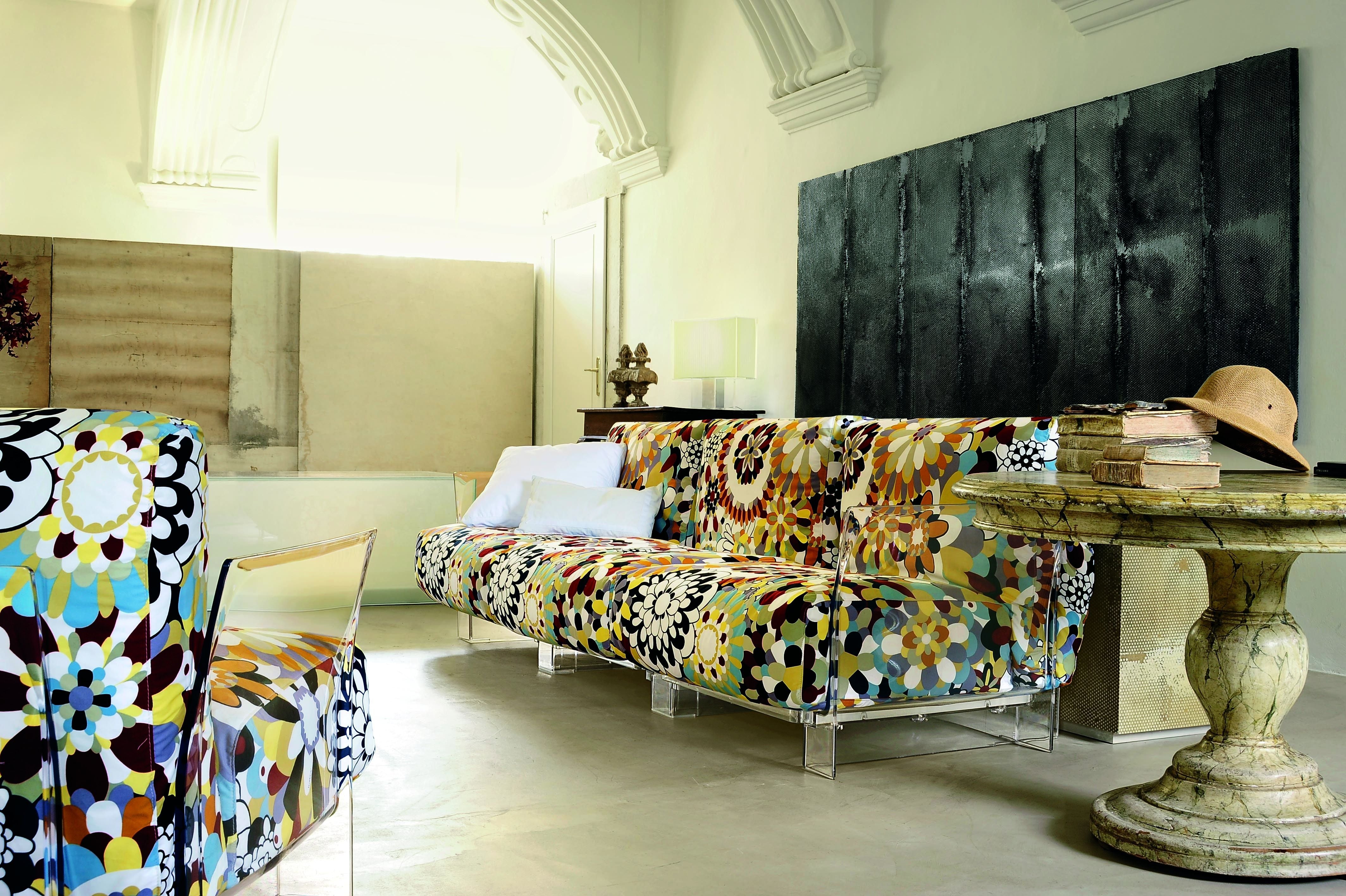 Kartell Pop Missoni 3 -personers sofa