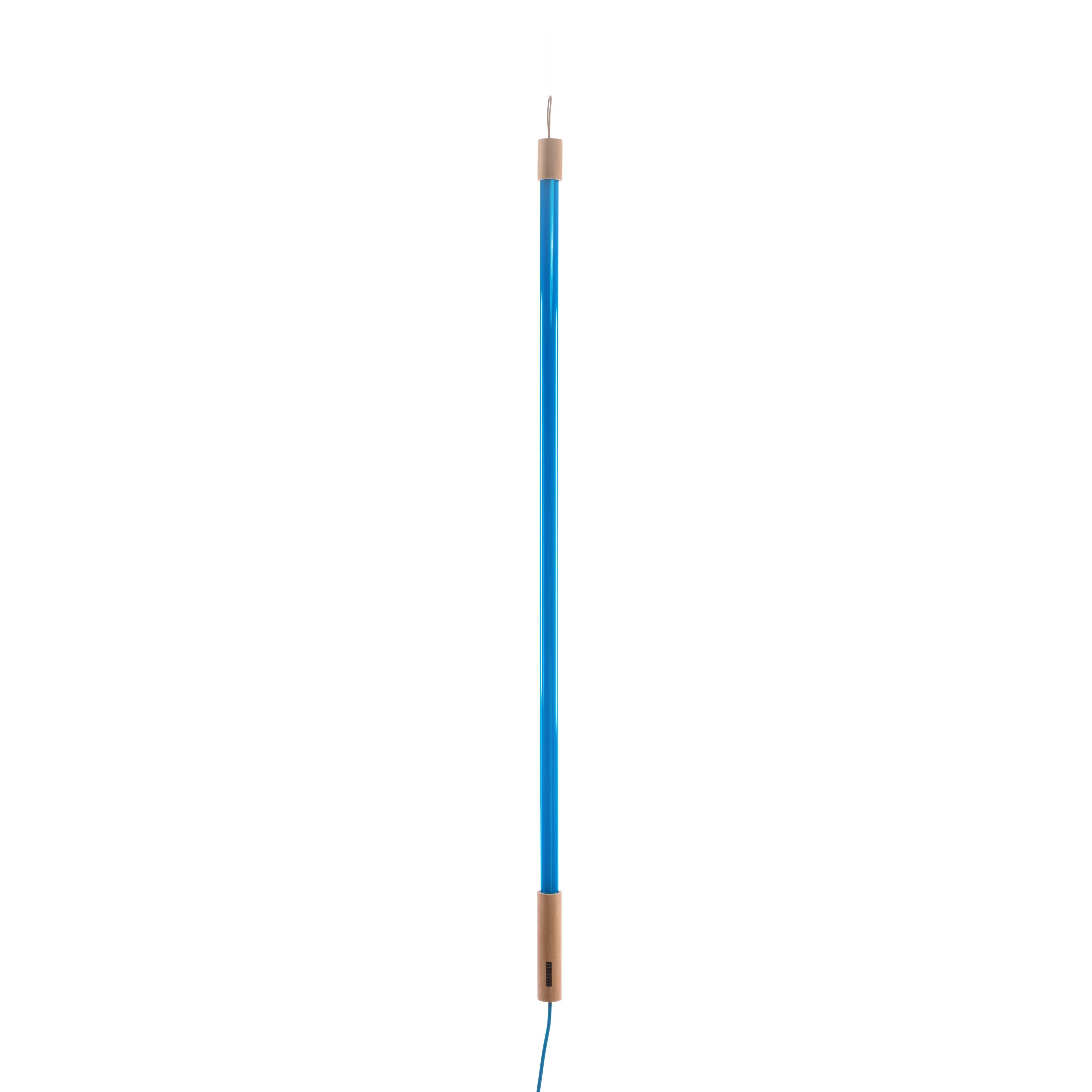 Lámpara LED de Seletti Linea, azul