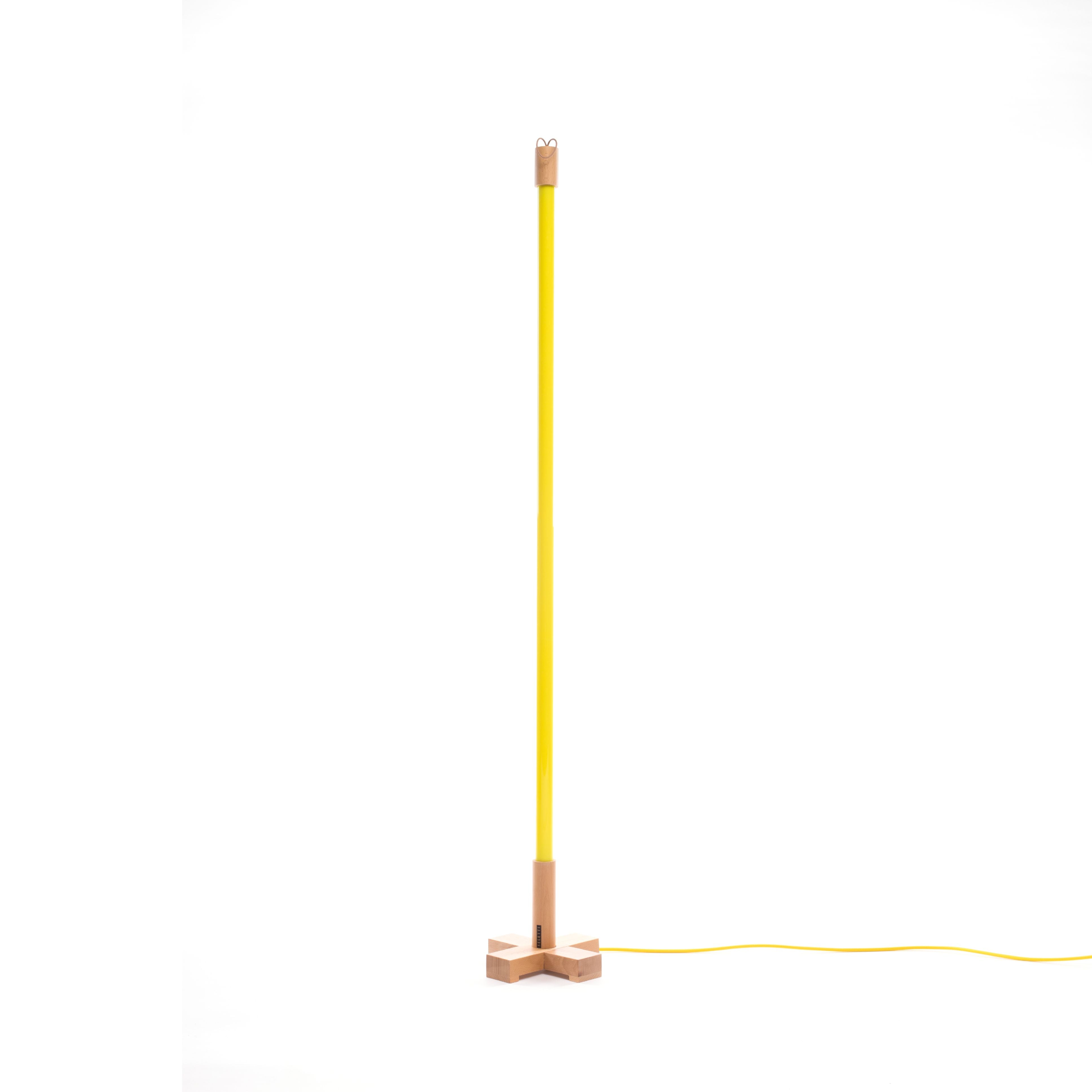 Lámpara LED de Seletti Linea, amarillo