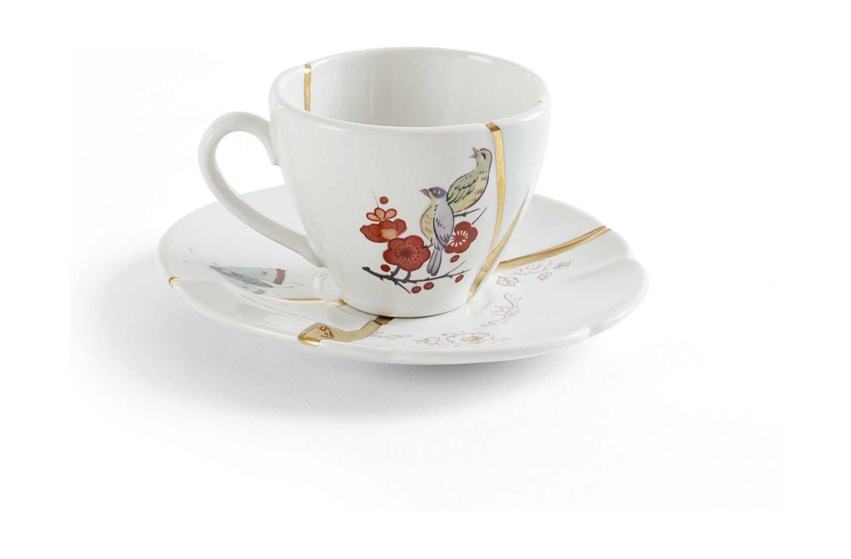 Seletti Kintsugi Coffee Cup With Saucer, No. 2