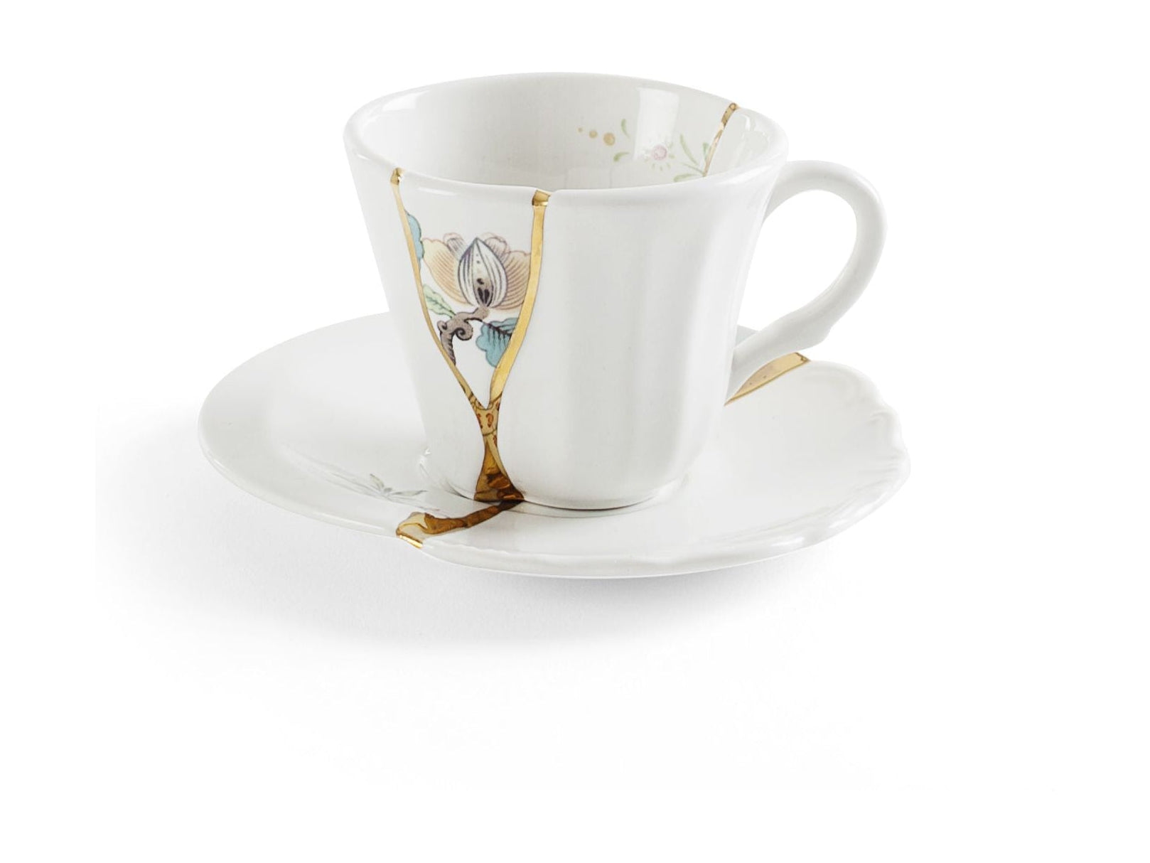 Seletti Kintsugi Kaffeetasse mit Untertasse, Nr. 3