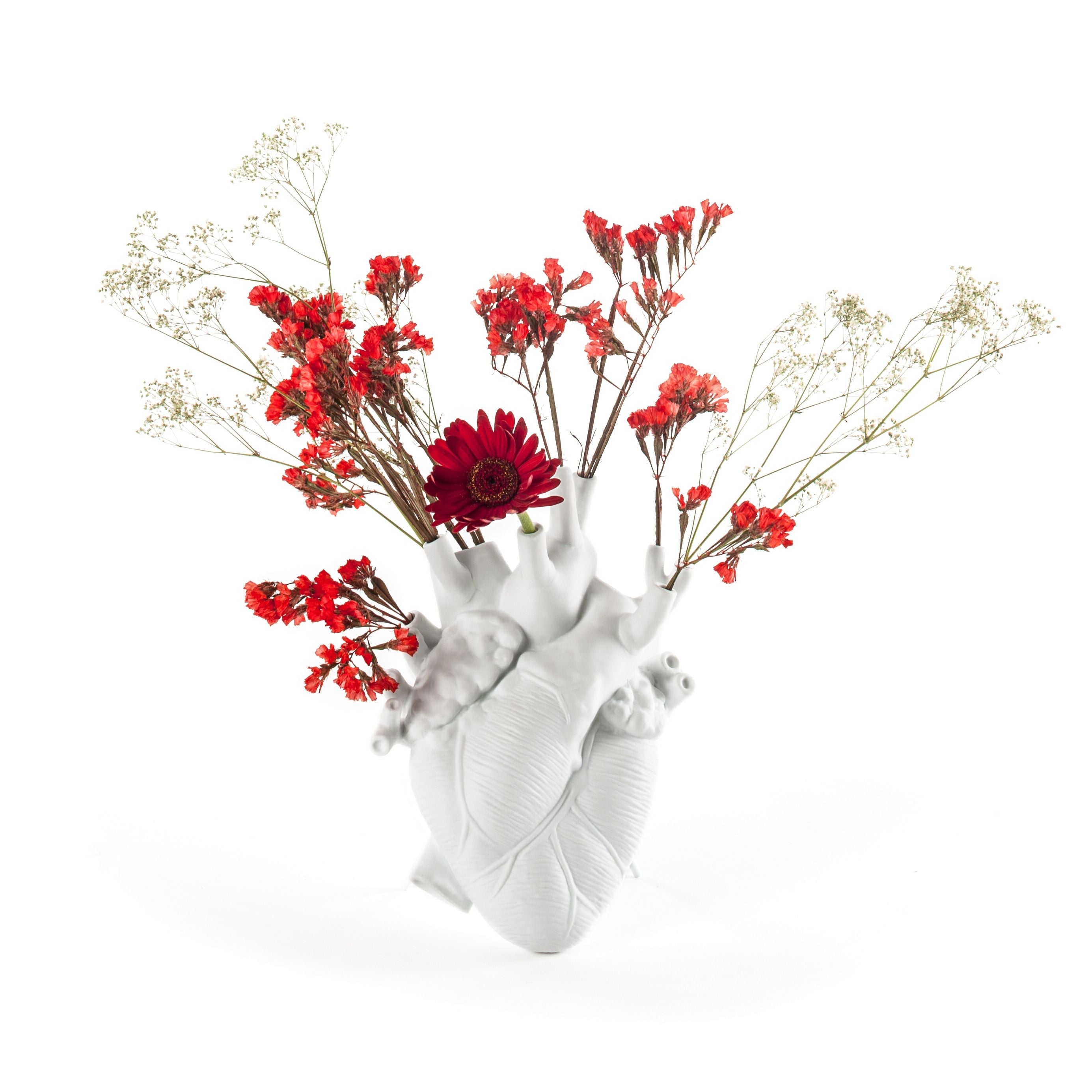 Seletti Love in Bloom Vase, blanco
