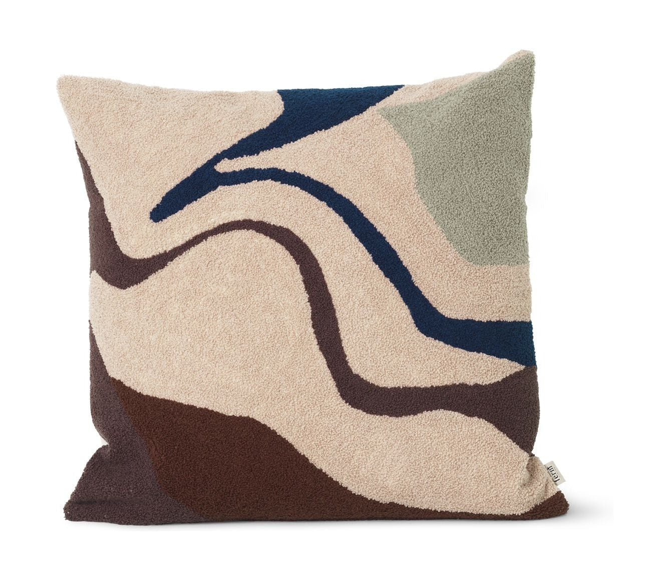 Ferm Living Housse de Coussin Vista, Beige