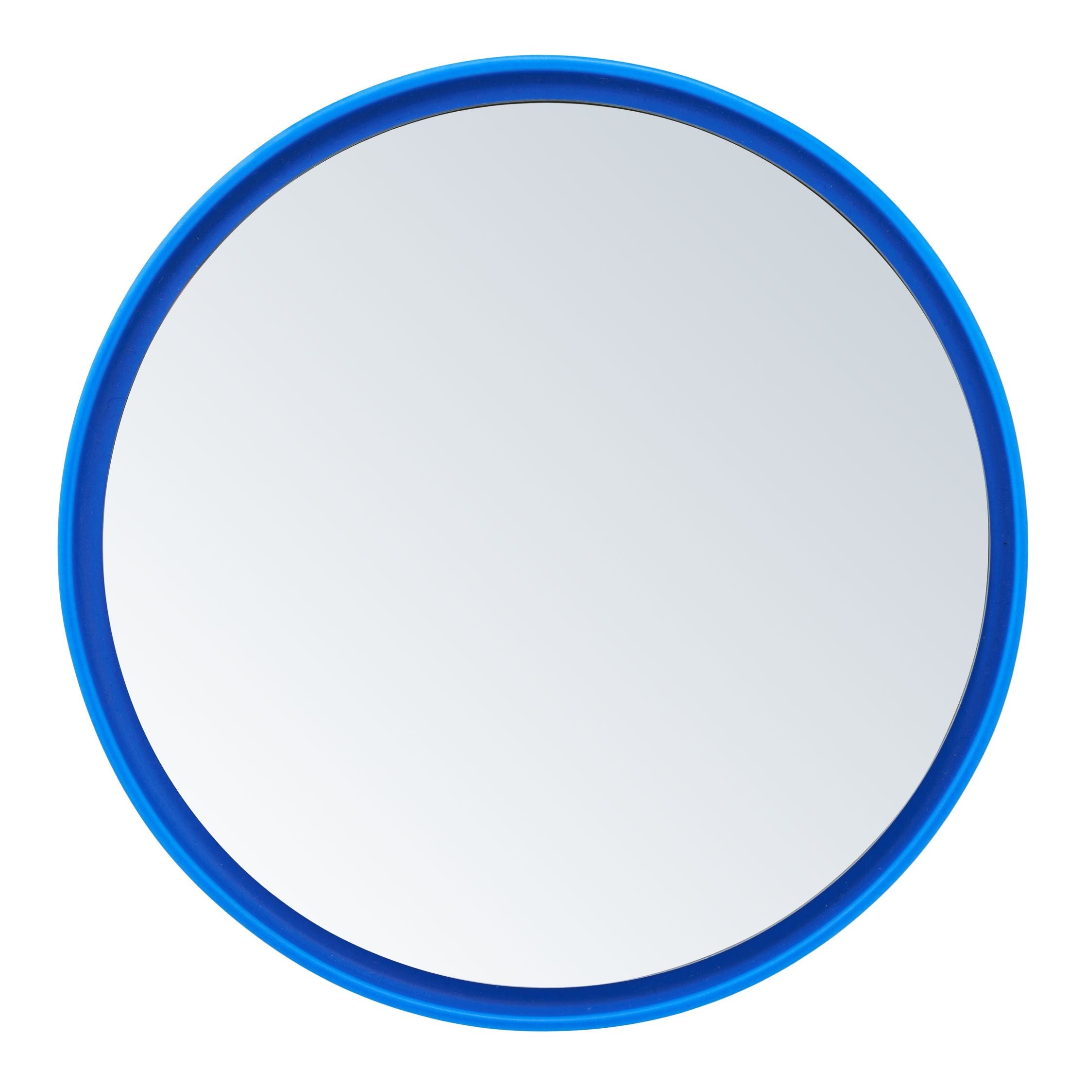 Diseño de letras espejo espejo, azul cobalto