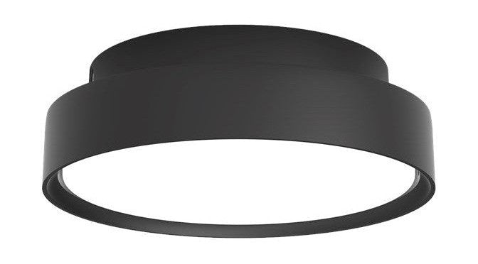 Louis Poulsen LP Slim Round Surface Mounted plafond lampe 1092 Lumens Ø25 cm, noir