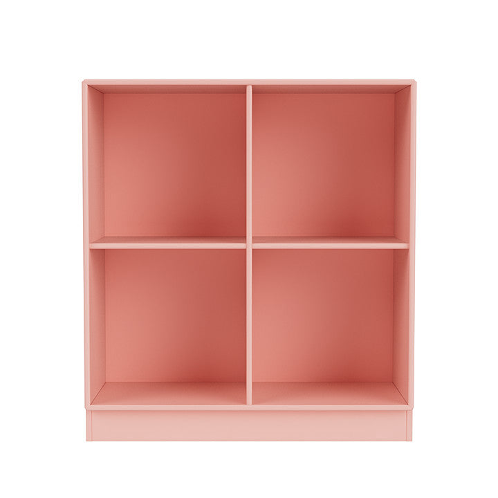 Montana Show Bookcase With 7 Cm Plinth, Ruby