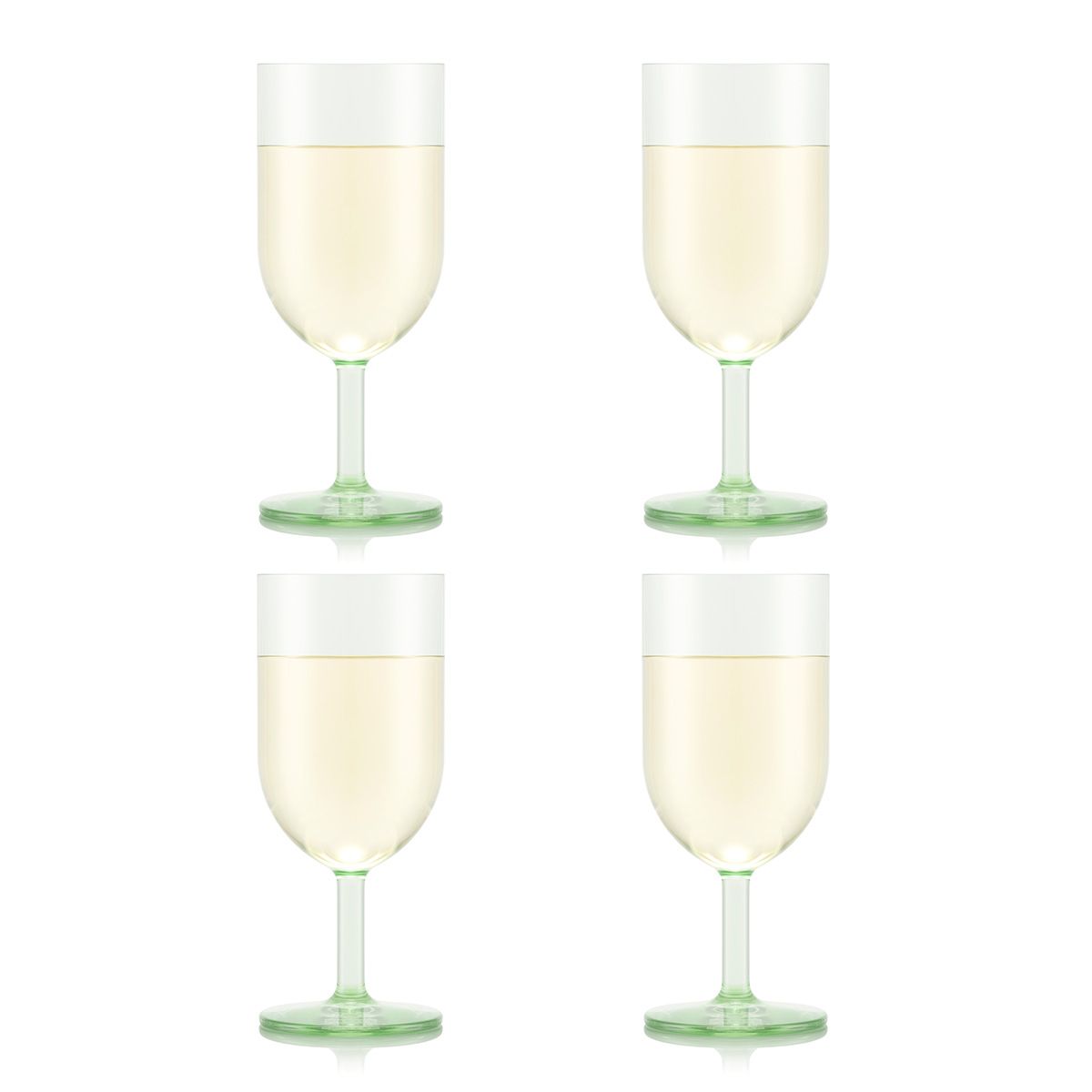 Bodum Oktett White Wine Glasses 4 Pcs. 0.23 L, Pistachio
