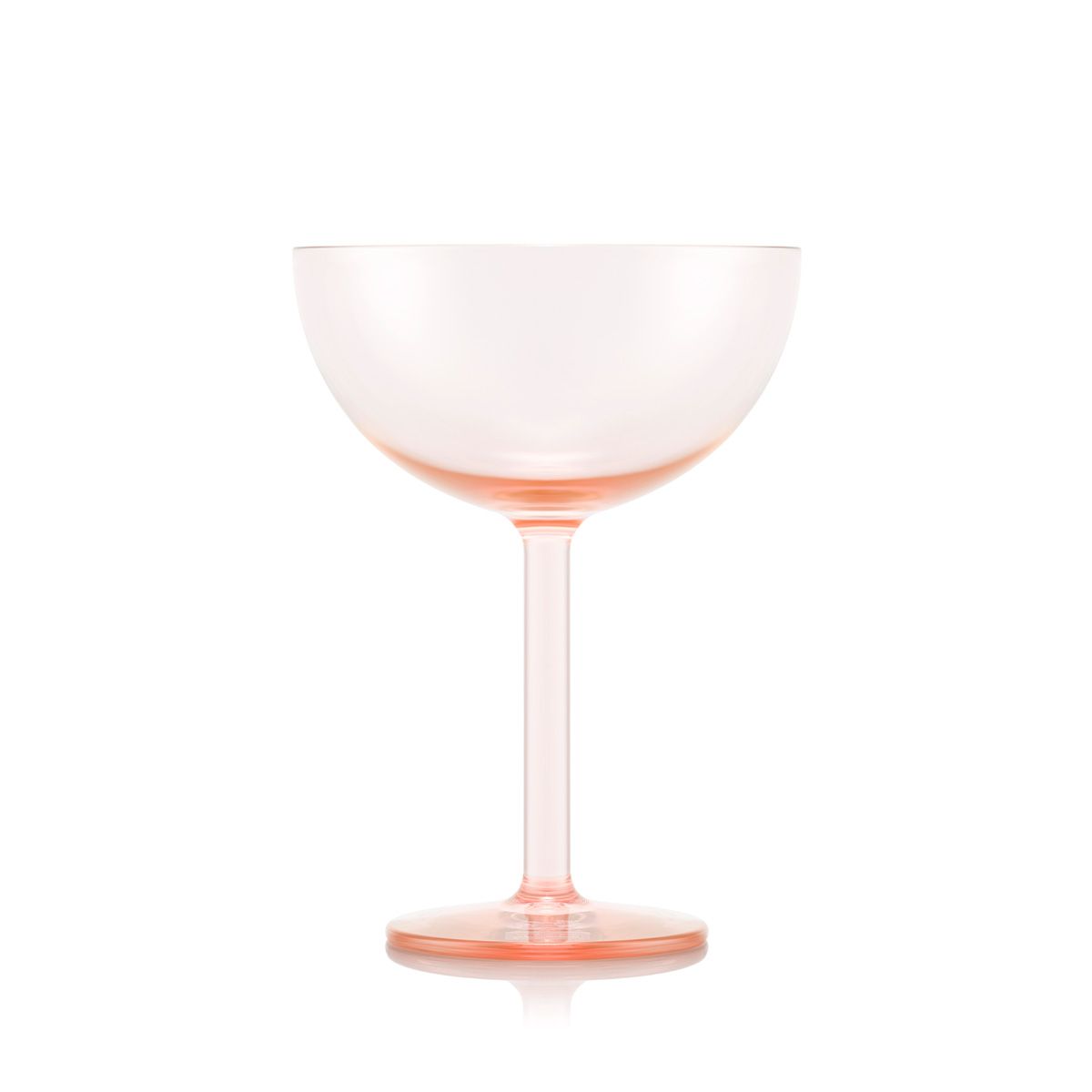 Bodum Oktett Champagne Coupe Glasses 4 Pcs. 0.28 L, Strawberry