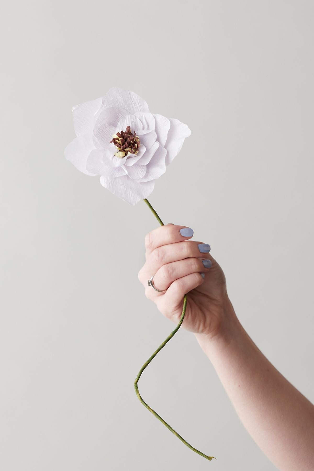 Studio About Paper Flower Poppy, Purple