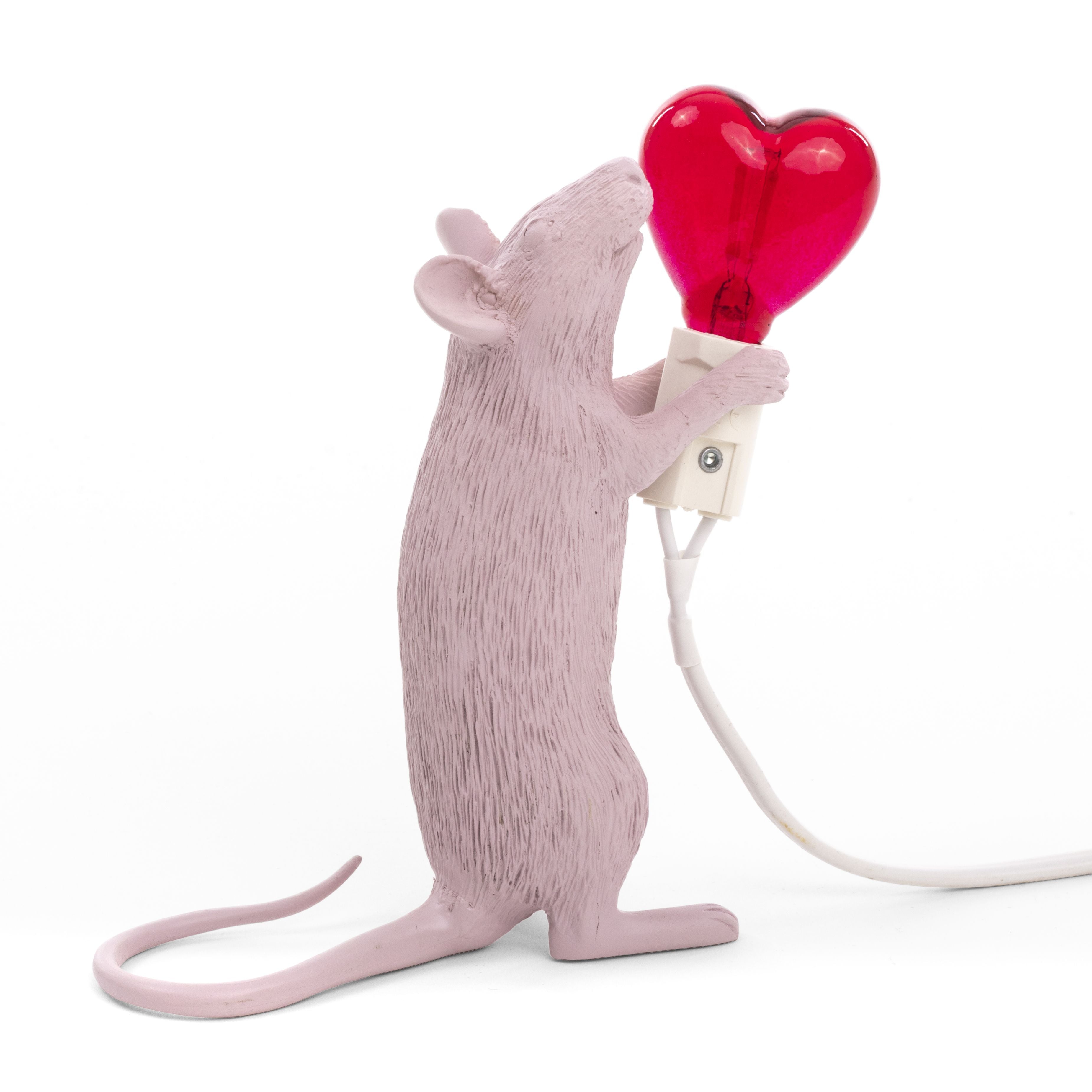 Étape de lampe de souris Seletti, amour