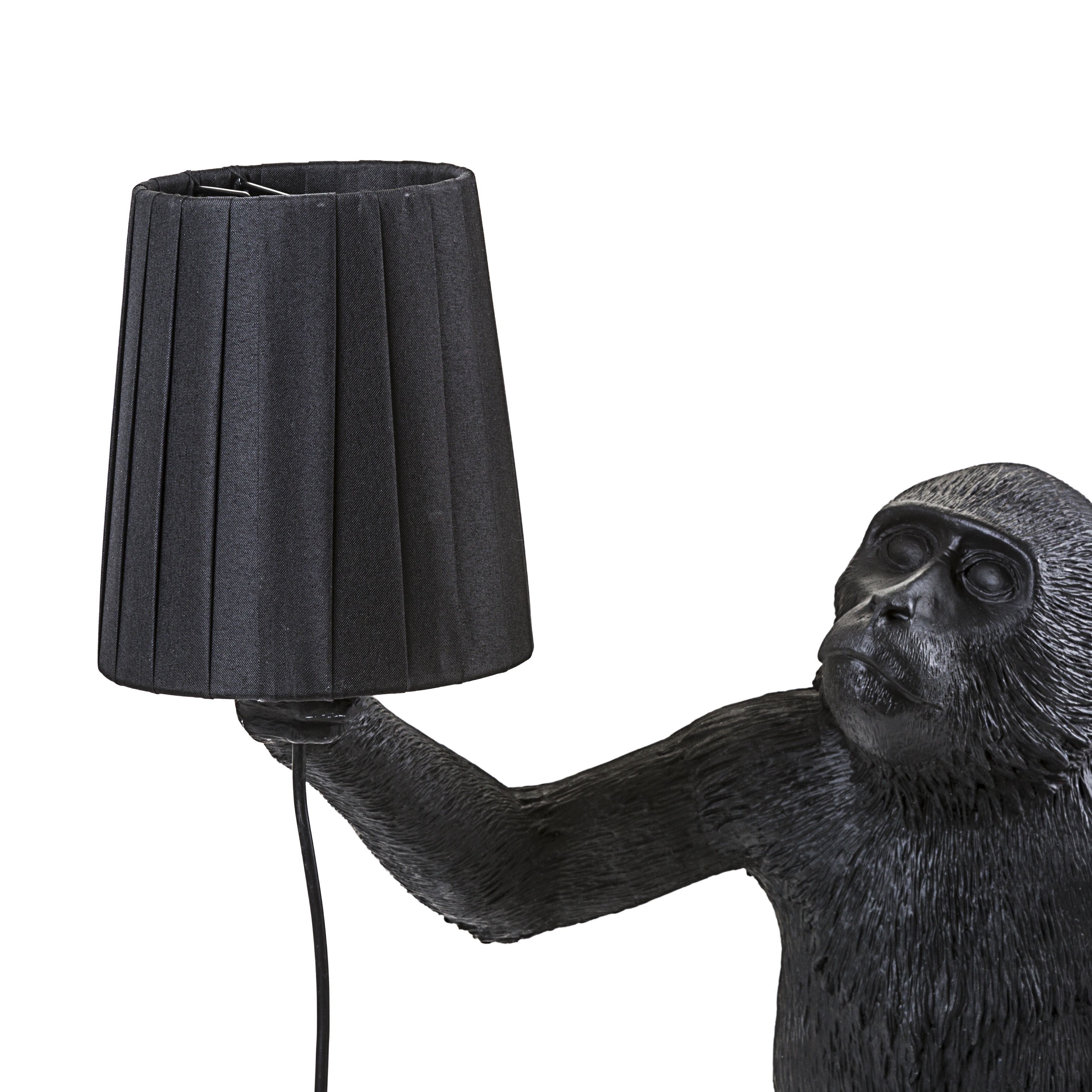 Seletti Affenlampenschatten, schwarz