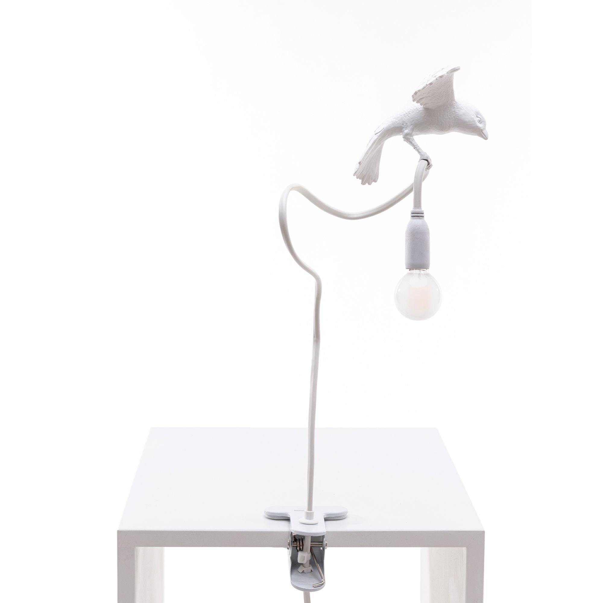 Seletti Sparrow -Lampe mit Clamp, Kreuzfahrt