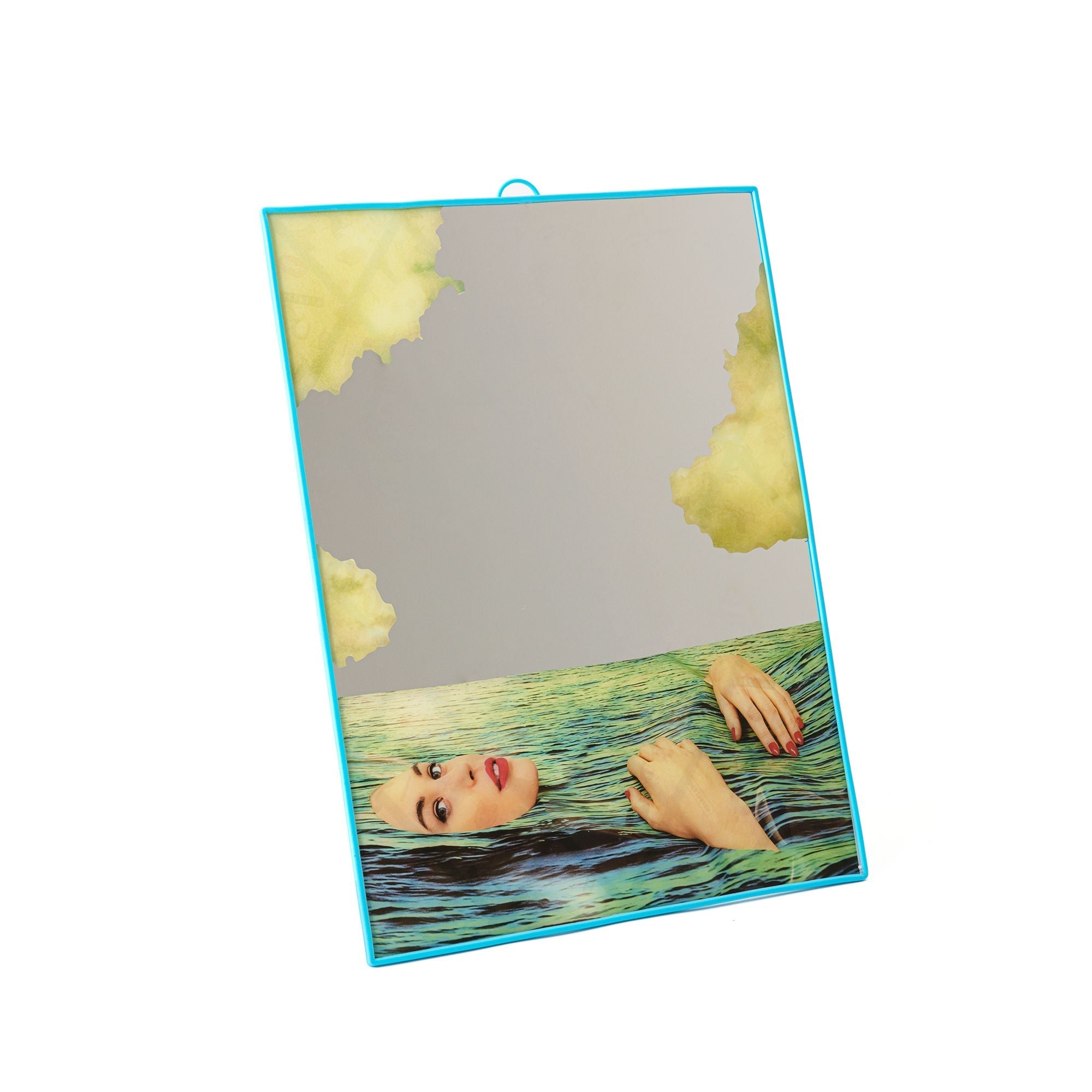 Miroir de papier toilette Seletti Grand, Seagirl