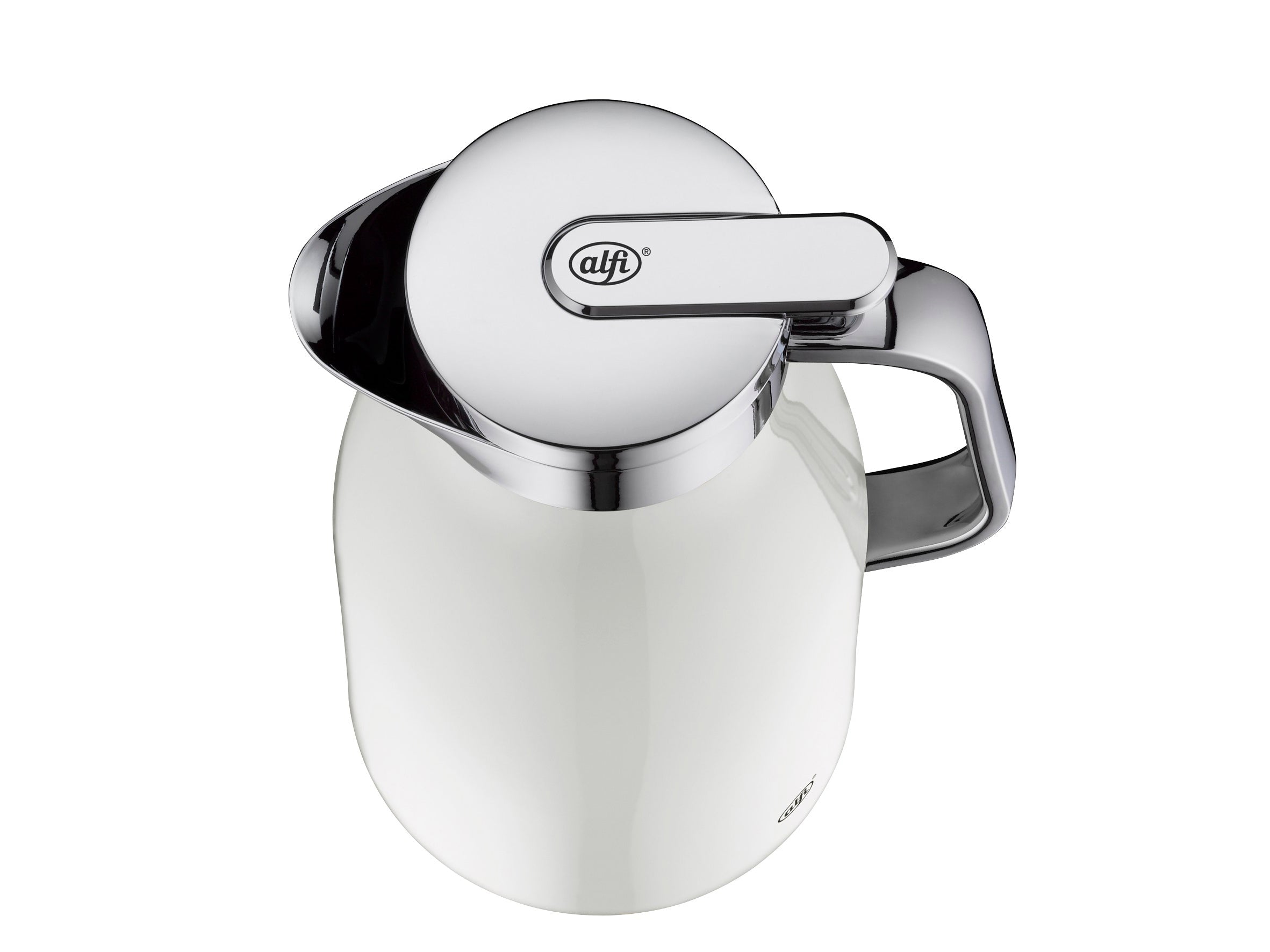 ALfi Skyline Vacuum Jug 1 litre. Blanc laqué