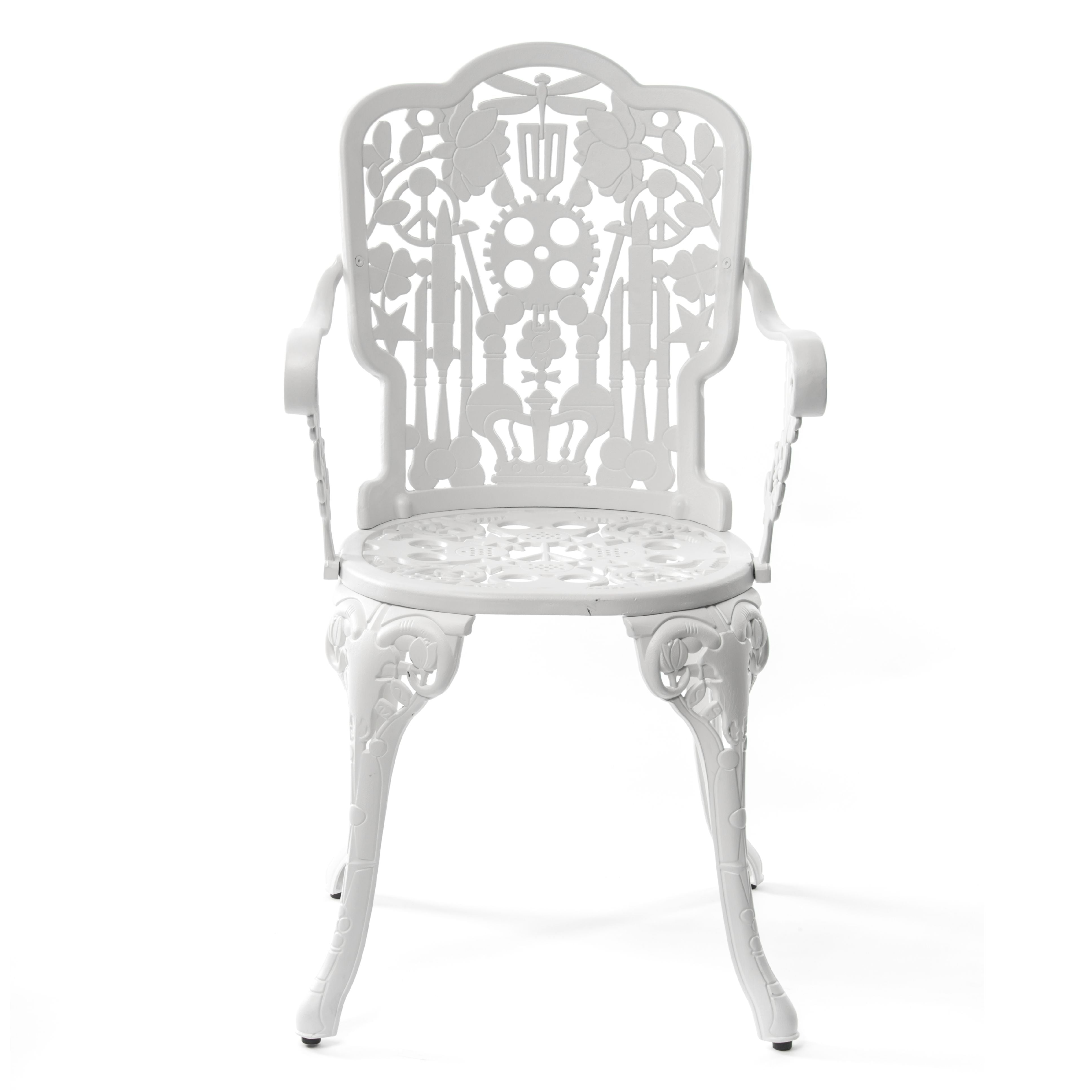 Fauteuil de settti, blanc