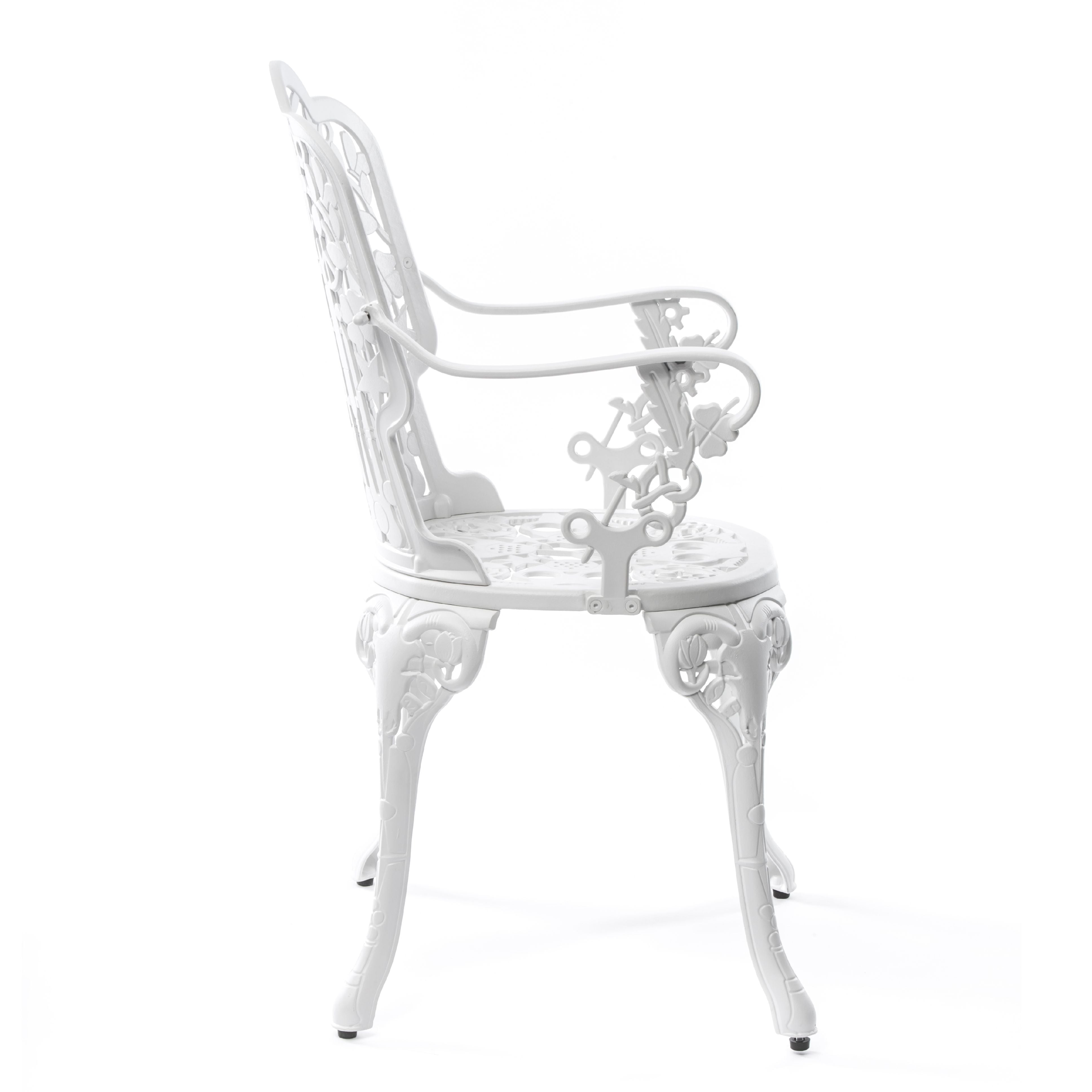 Fauteuil de settti, blanc