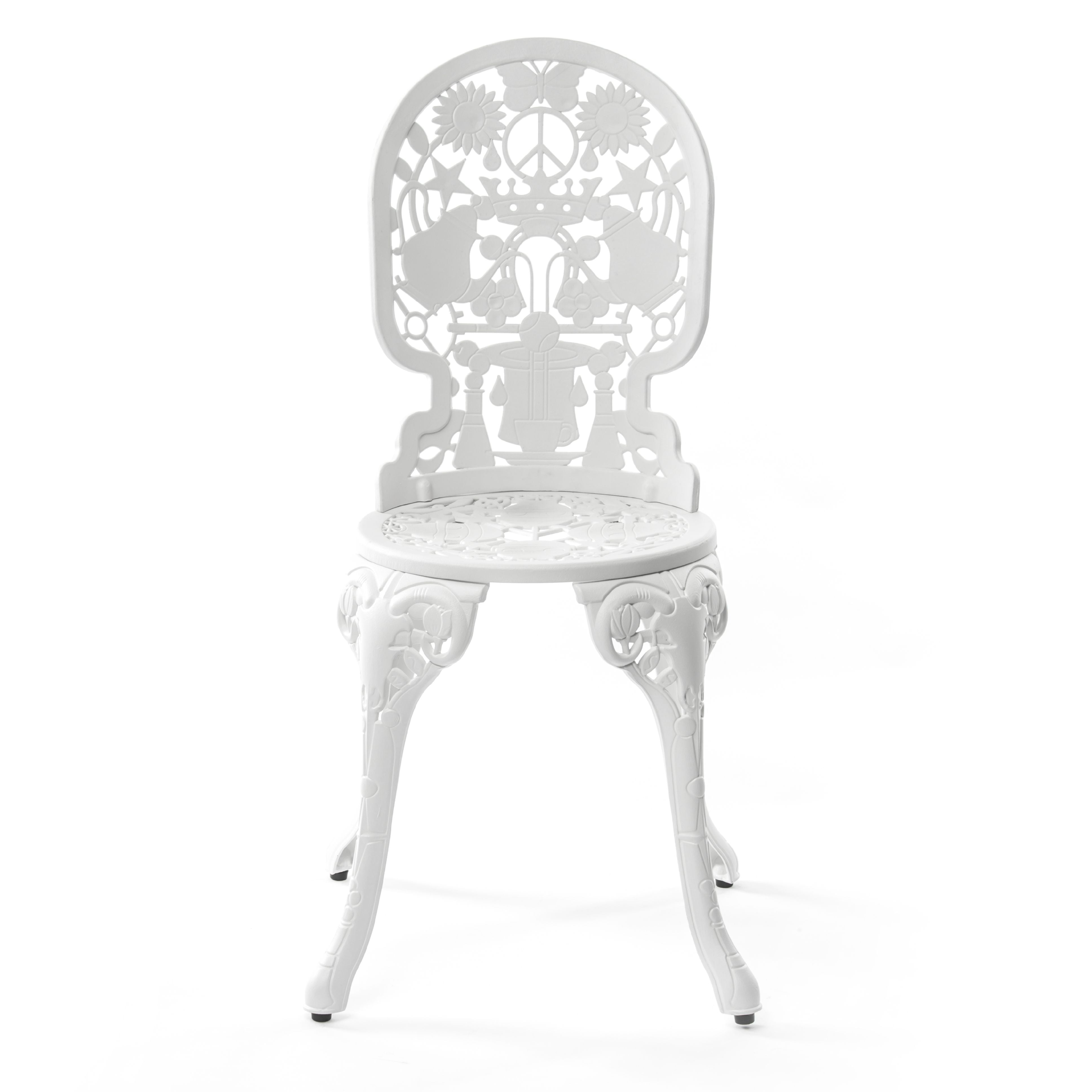 Chaise de l'industrie Seletti, blanc